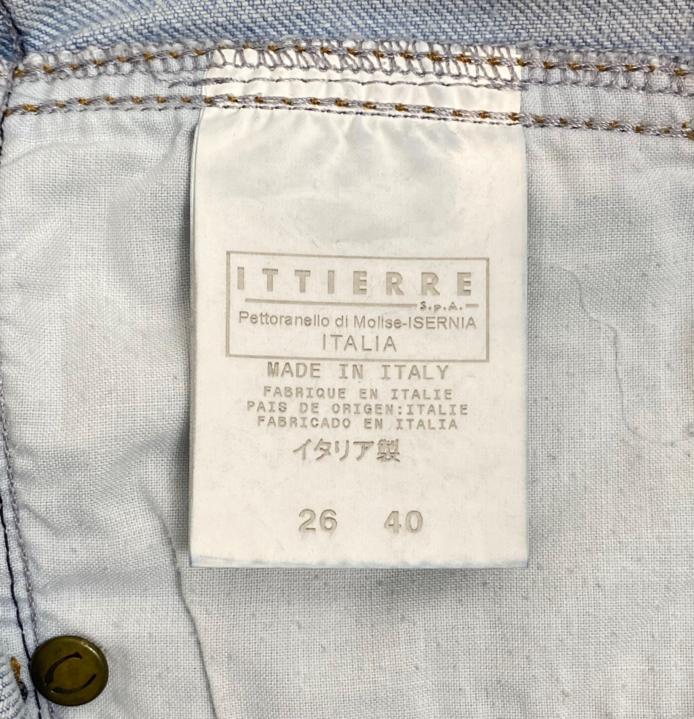 Just Cavalli × Roberto Cavalli Just Cavalli Vintage Jeans size 26 Size 26" / US 2 / IT 38 - 15 Thumbnail