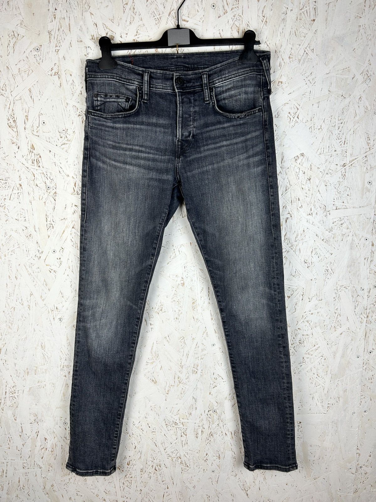 True Religion True Religion Marco Relaxed Taper Slim Denim Jeans Grey 30 Size US 30 / EU 46 - 4 Thumbnail