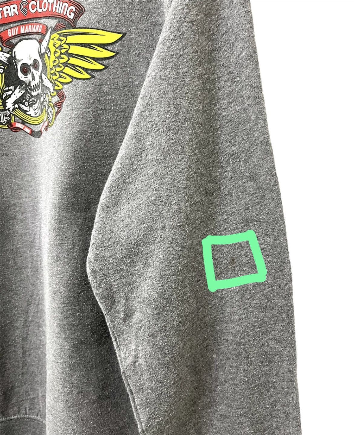Fourstar FOURSTAR GUY MARIANO WINGED RIPPER SKATEBOARD SWEATSHIRT Size US M / EU 48-50 / 2 - 9 Thumbnail