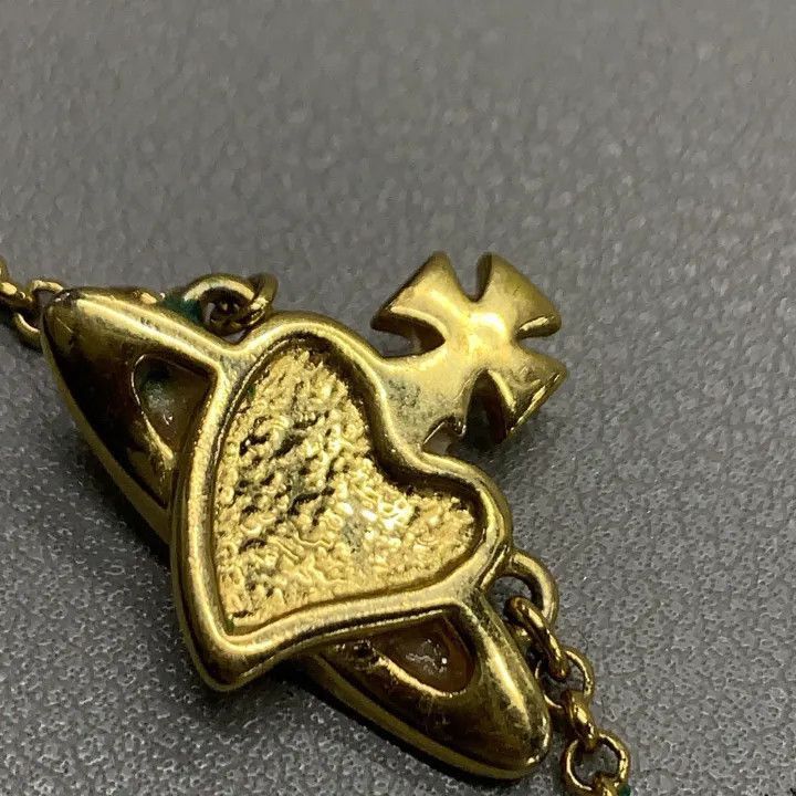 Vivienne Westwood Vivienne Westwood Brass Logo Bracelet for Women Size ONE SIZE - 2 Thumbnail