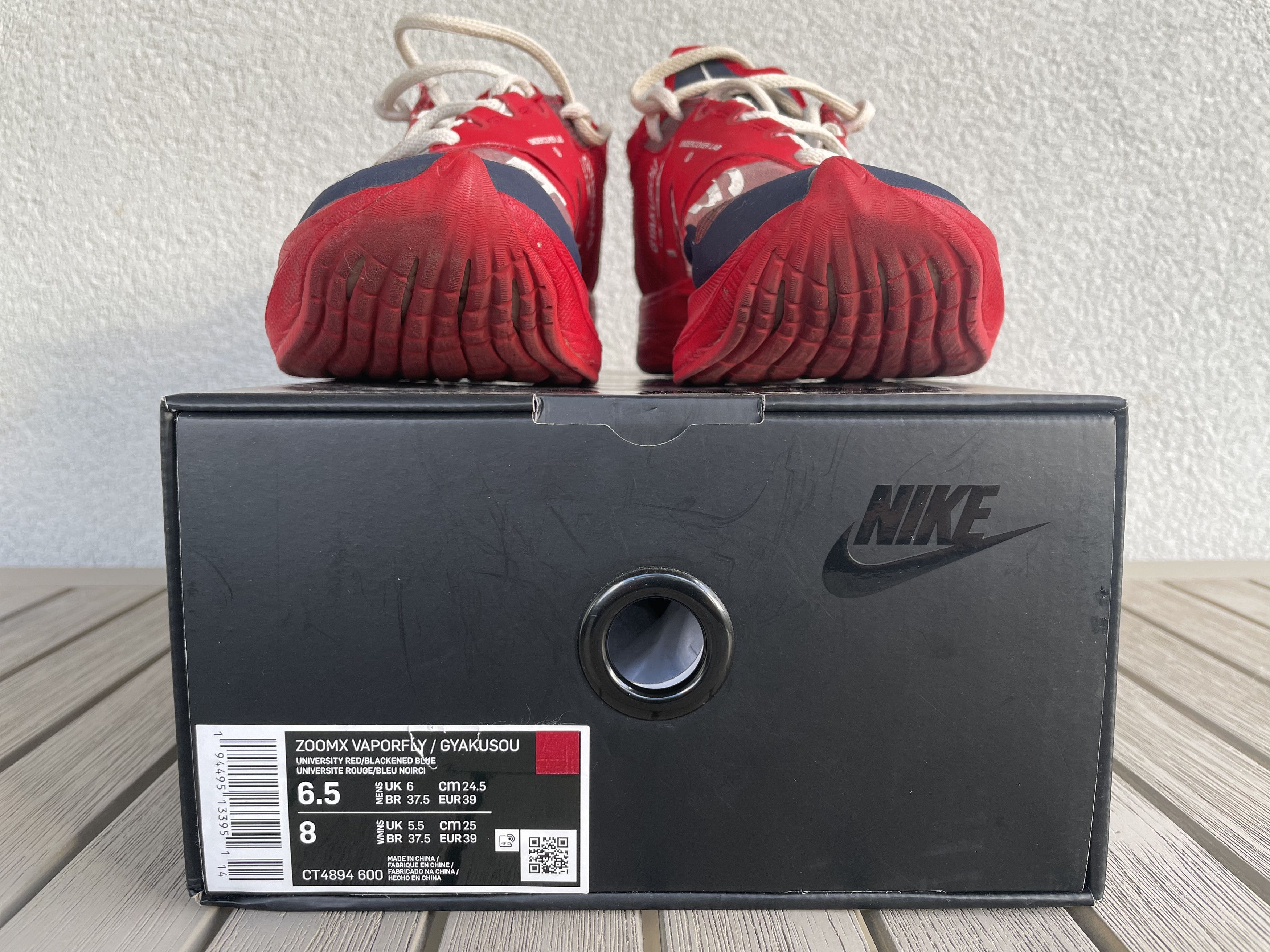 Gyakusou Men’s Nike × Undercover Gyakusou ZoomX Vaporfly Next% RARE Size US 6.5 / EU 39-40 - 4 Thumbnail