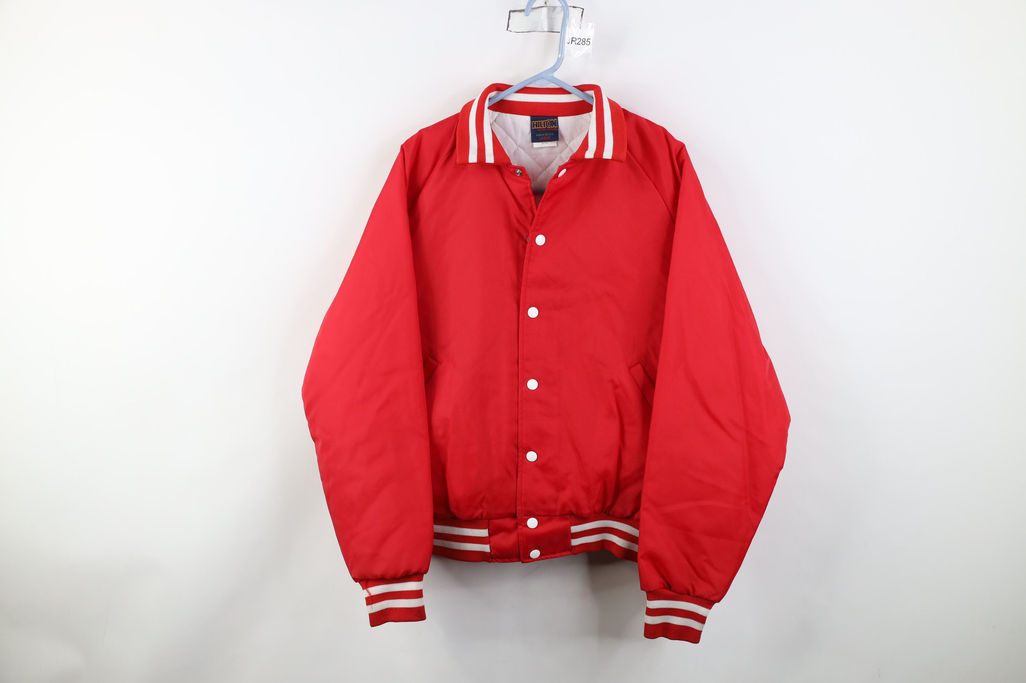 Vintage Vintage 80s 90s Streetwear Quilted Satin Bomber Jacket USA Size US L / EU 52-54 / 3 - 1 Thumbnail
