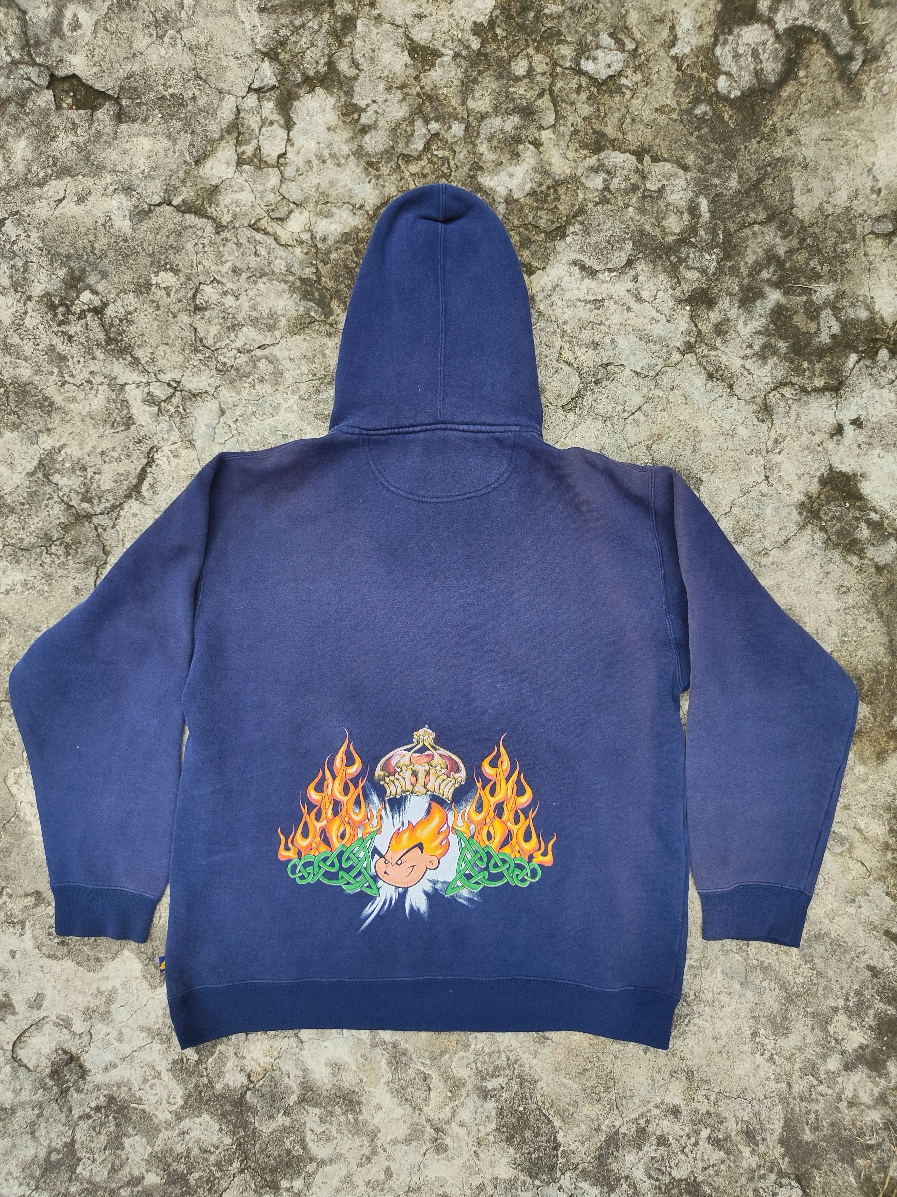 JNCO Jnco Flame Head Hoodie Size US XL / EU 56 / 4 - 3 Thumbnail