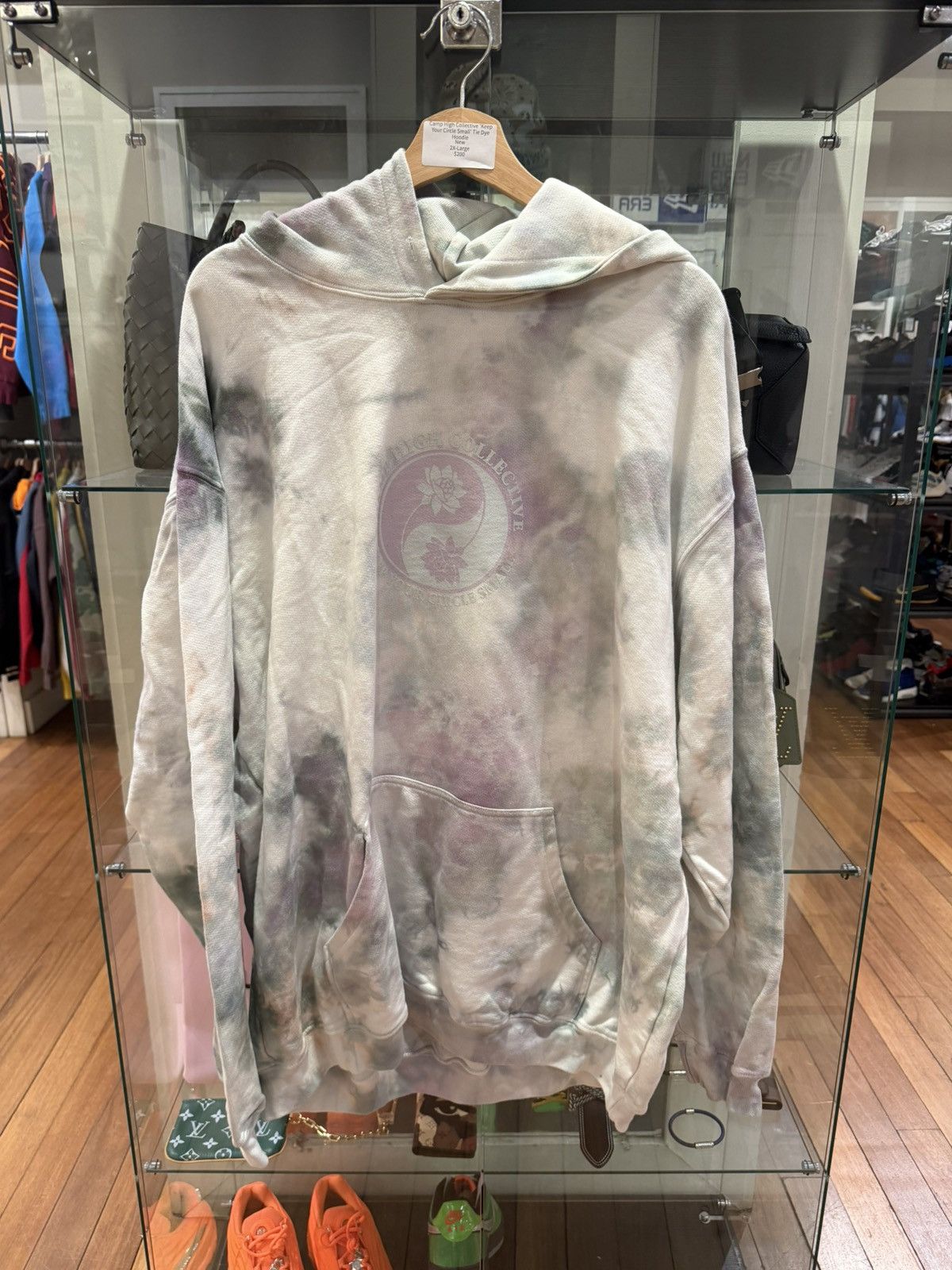 Camp High Camp High LA ‘Keep Your Circle Small’ Tie Dye Hoodie Size US XXL / EU 58 / 5 - 1 Thumbnail