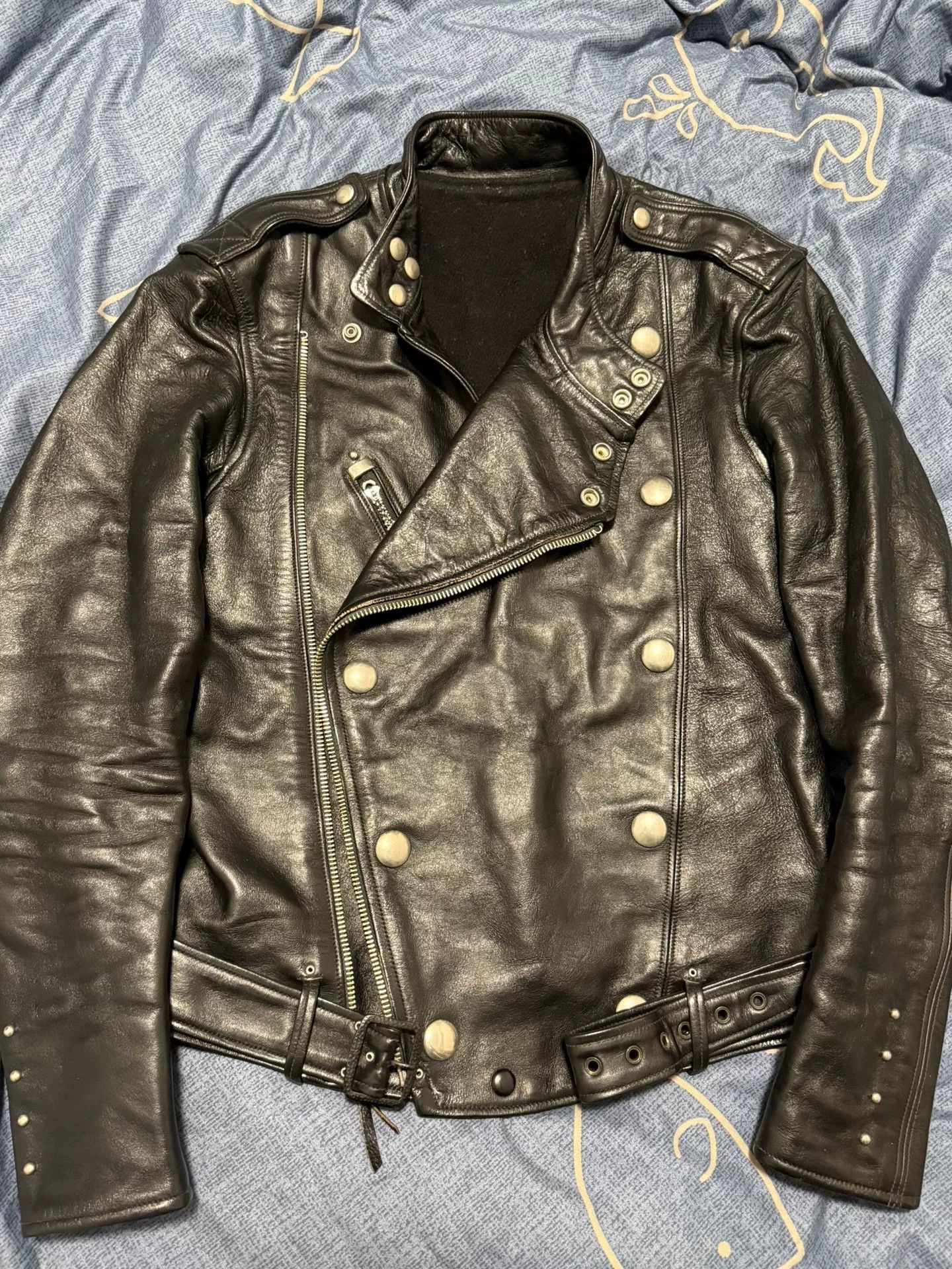 Freewheelers Classic Vintage Leather Jacket Size US M / EU 48-50 / 2 - 1 Thumbnail