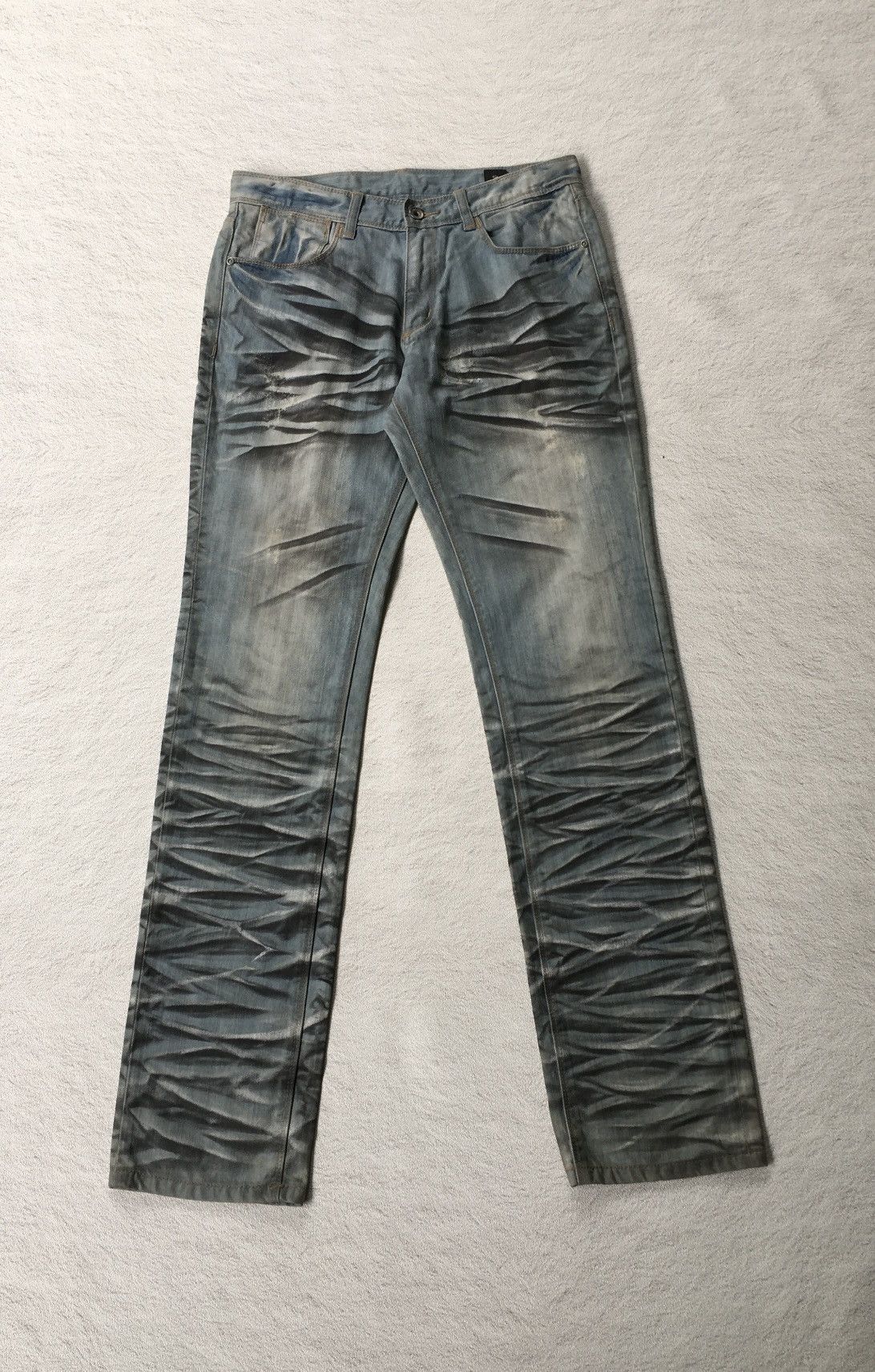 00’s “semantic design” clash black denim Semantic Design Denim | Grailed