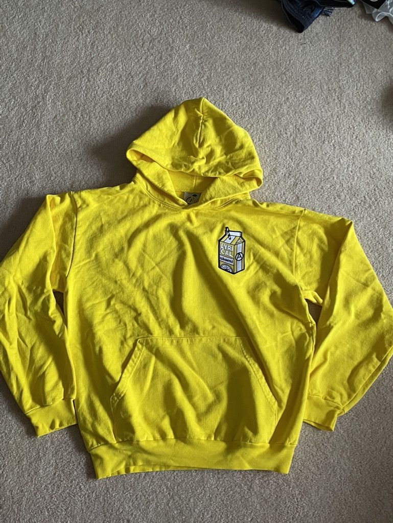 Lyrical lemonade hoodie on sale yellow