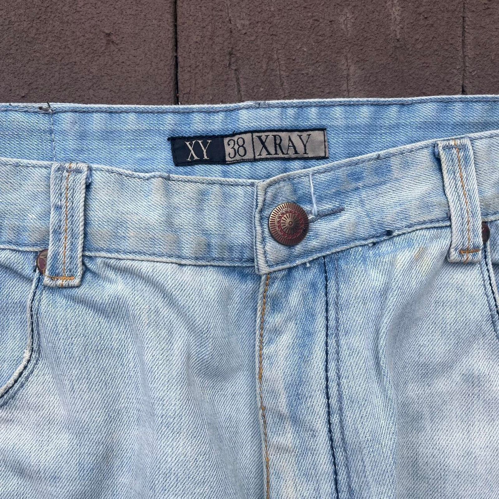 Xray Footwear Vintage y2k XRay Baggy Blue Jeans Size US 38 / EU 54 - 4 Thumbnail