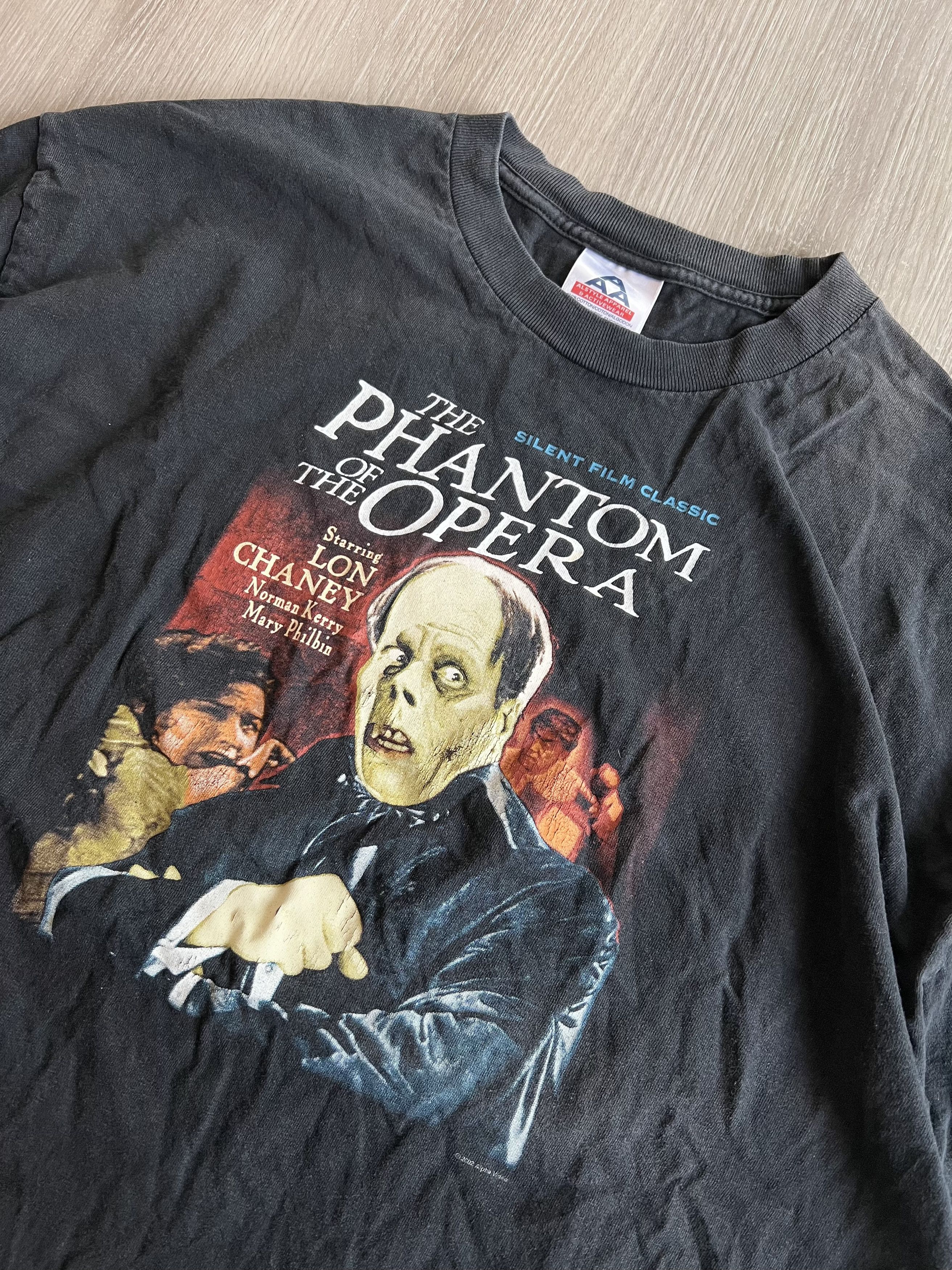 Vintage 2002 Phantom of the Opera tee Horror Halloween Promo Size US XL / EU 56 / 4 - 2 Thumbnail