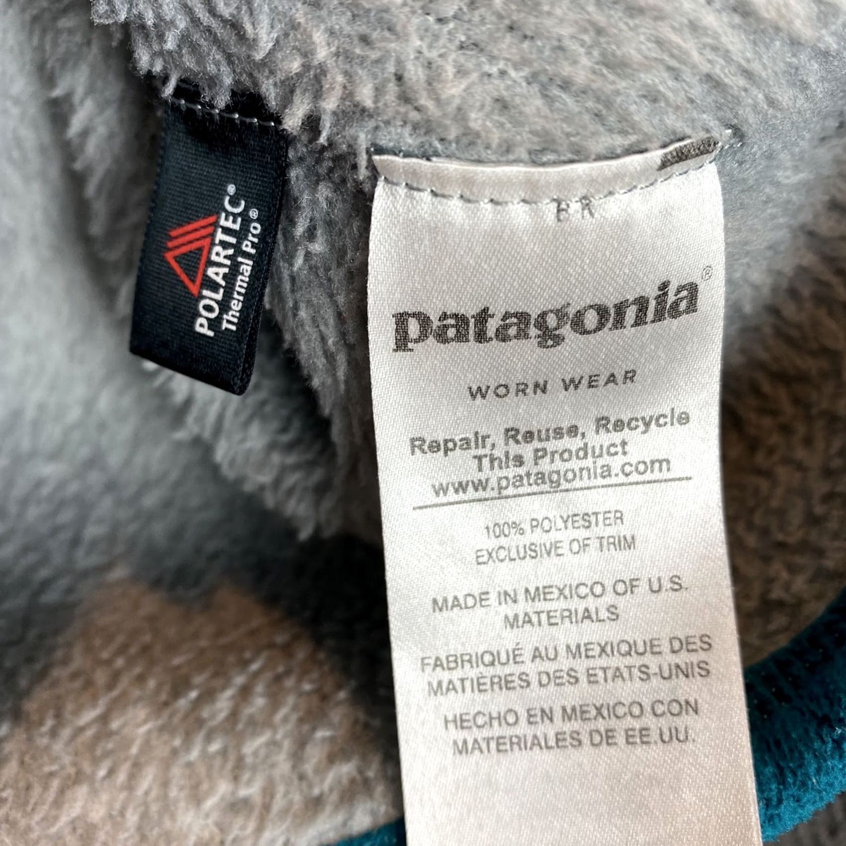 Patagonia Patagonia Synchilla Pullover Woman XXS Quarter Snap Fleece Gray 25442 Size XXS / US 00 / IT 34 - 6 Thumbnail