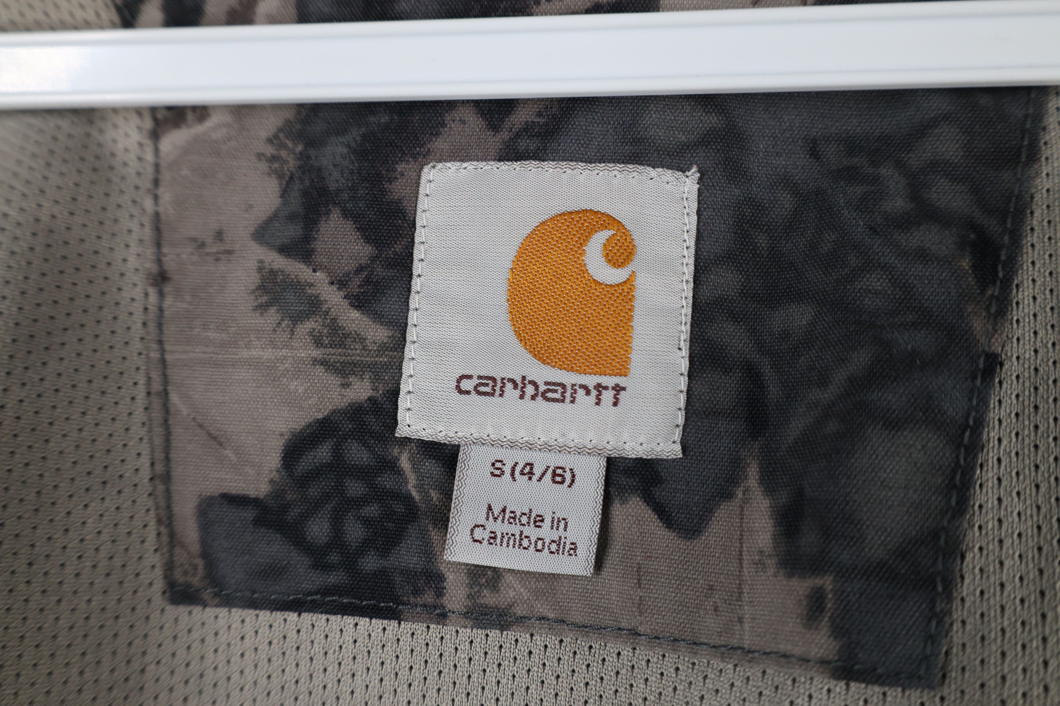 Carhartt × Vintage Vintage Carhartt Camouflage Storm Defender Full Zip Jacket Size S / US 4 / IT 40 - 9 Thumbnail