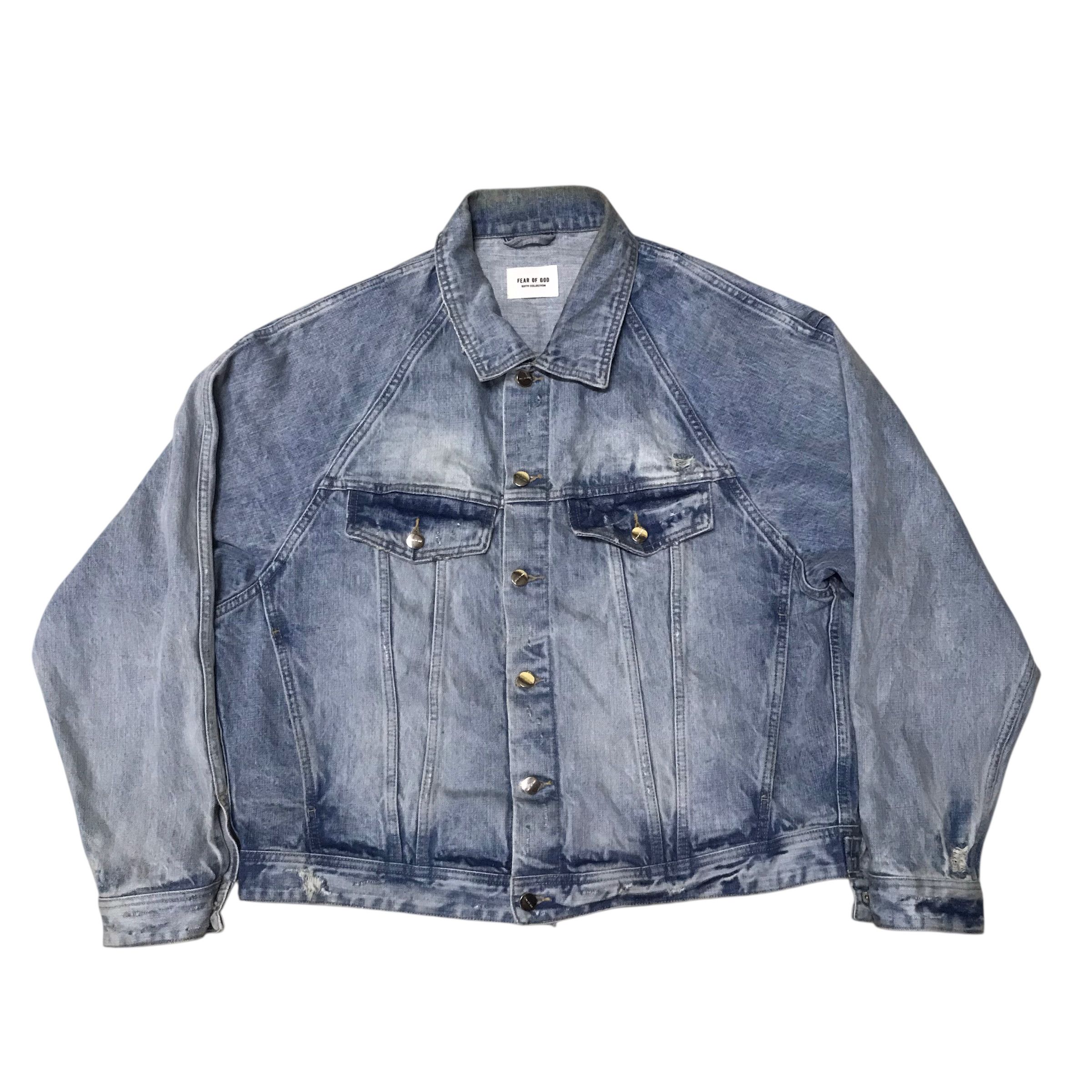 Fear of God FEAR OF GOD Denim Track Jacket Indigo SIXTH COLLECTION