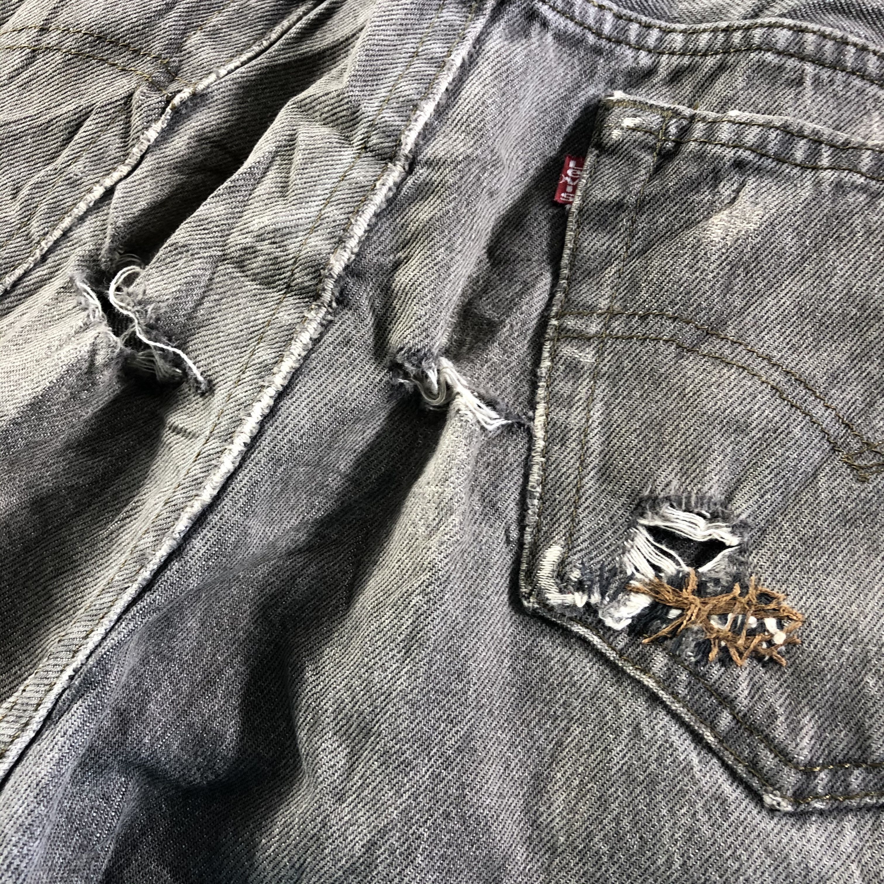 Levi's 90s Vintage Levis 501 Jeans-J3783 Size US 33 - 8 Thumbnail