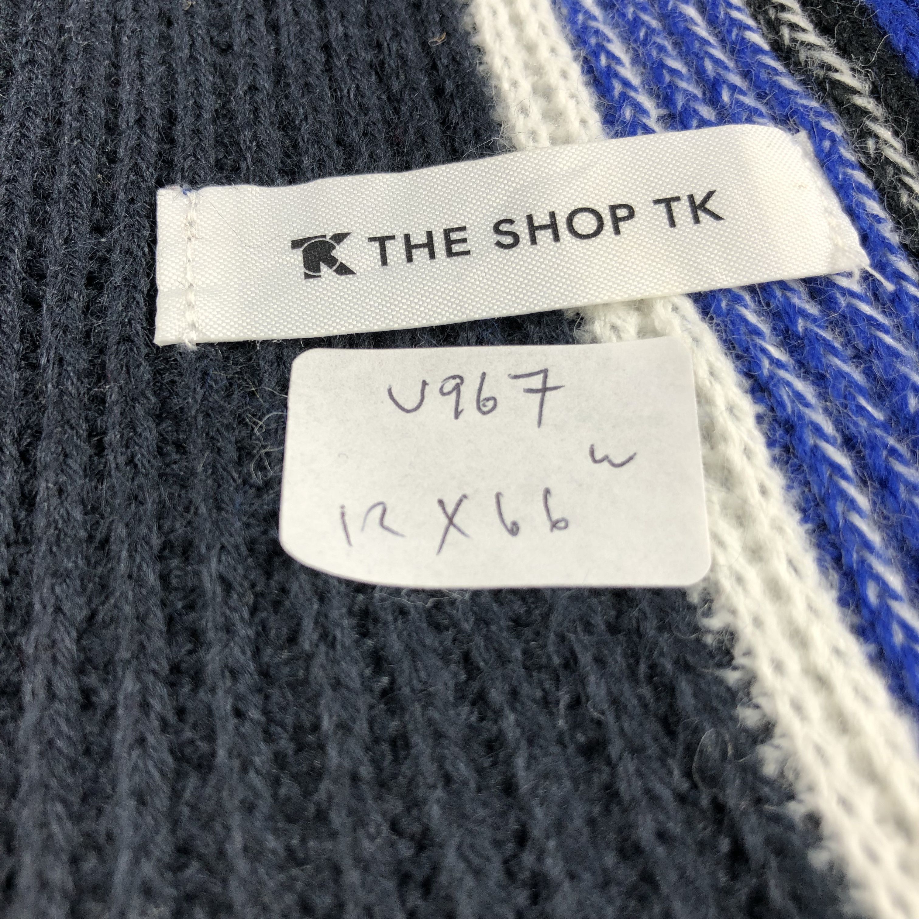 Takeo Kikuchi Takeo Kikuchi Stripes Wool Scarf Muffler V967 Size ONE SIZE - 5 Thumbnail