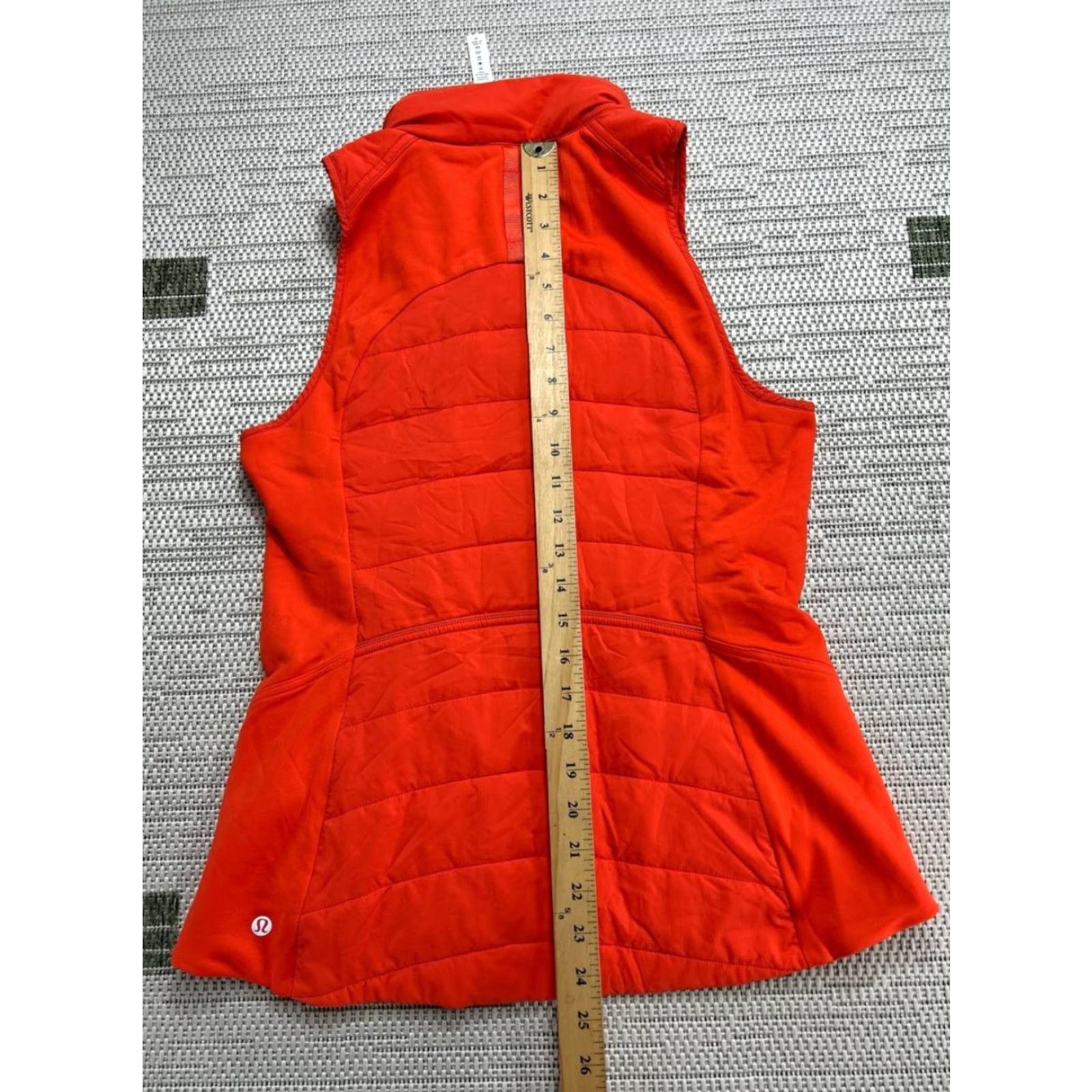 Lululemon Lululemon Another Mile Vest Jacket Womens 8 Red Full Zip Running Activewear Size M / US 6-8 / IT 42-44 - 7 Thumbnail