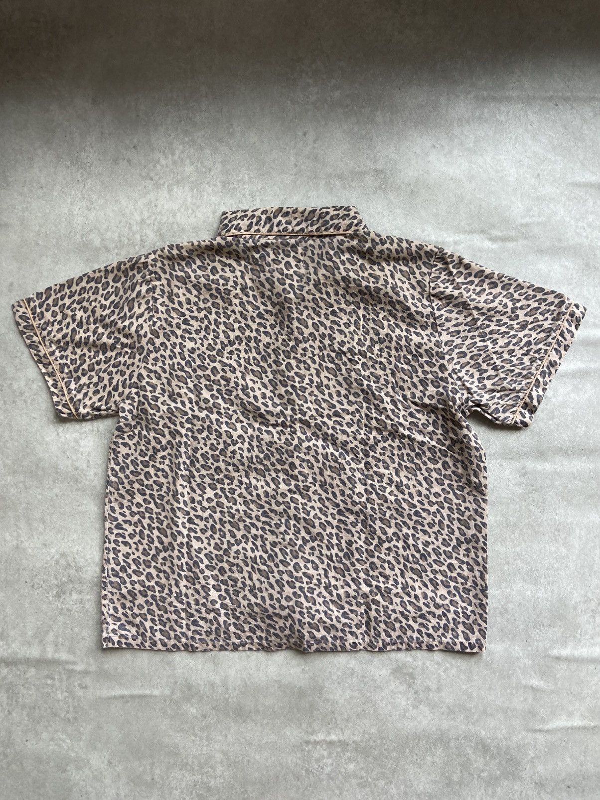 If Six Was Nine × Japanese Brand × Le Grande Bleu (L.G.B.) Anthony Richards Leopard Shirt Size US L / EU 52-54 / 3 - 6 Thumbnail