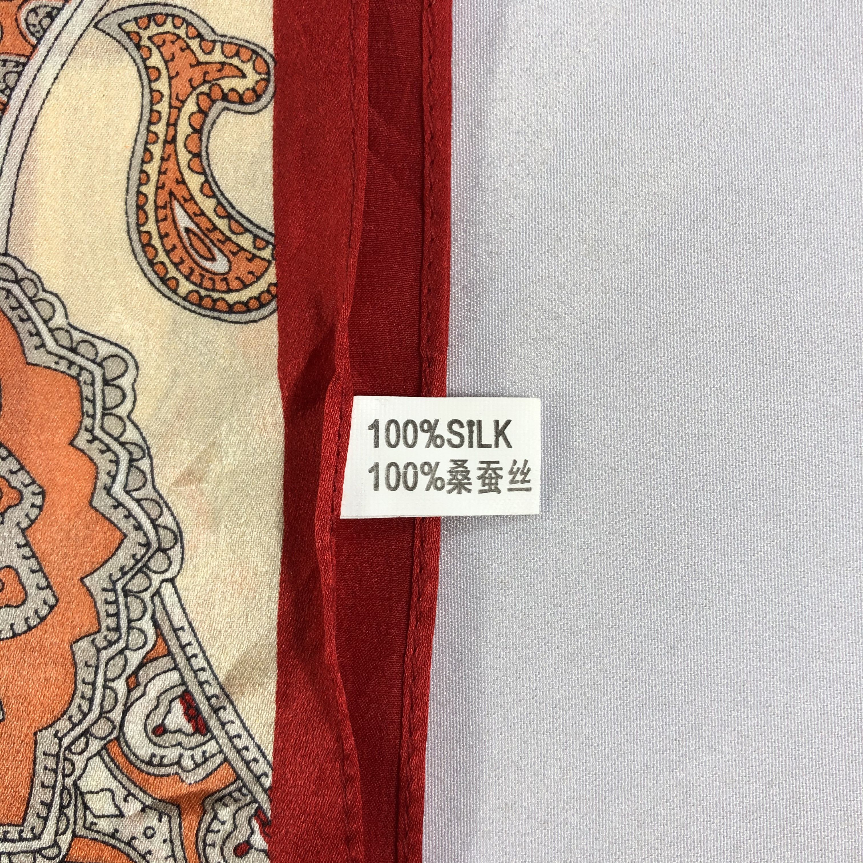 Vintage Vintage Silk Scarf Size ONE SIZE - 6 Thumbnail
