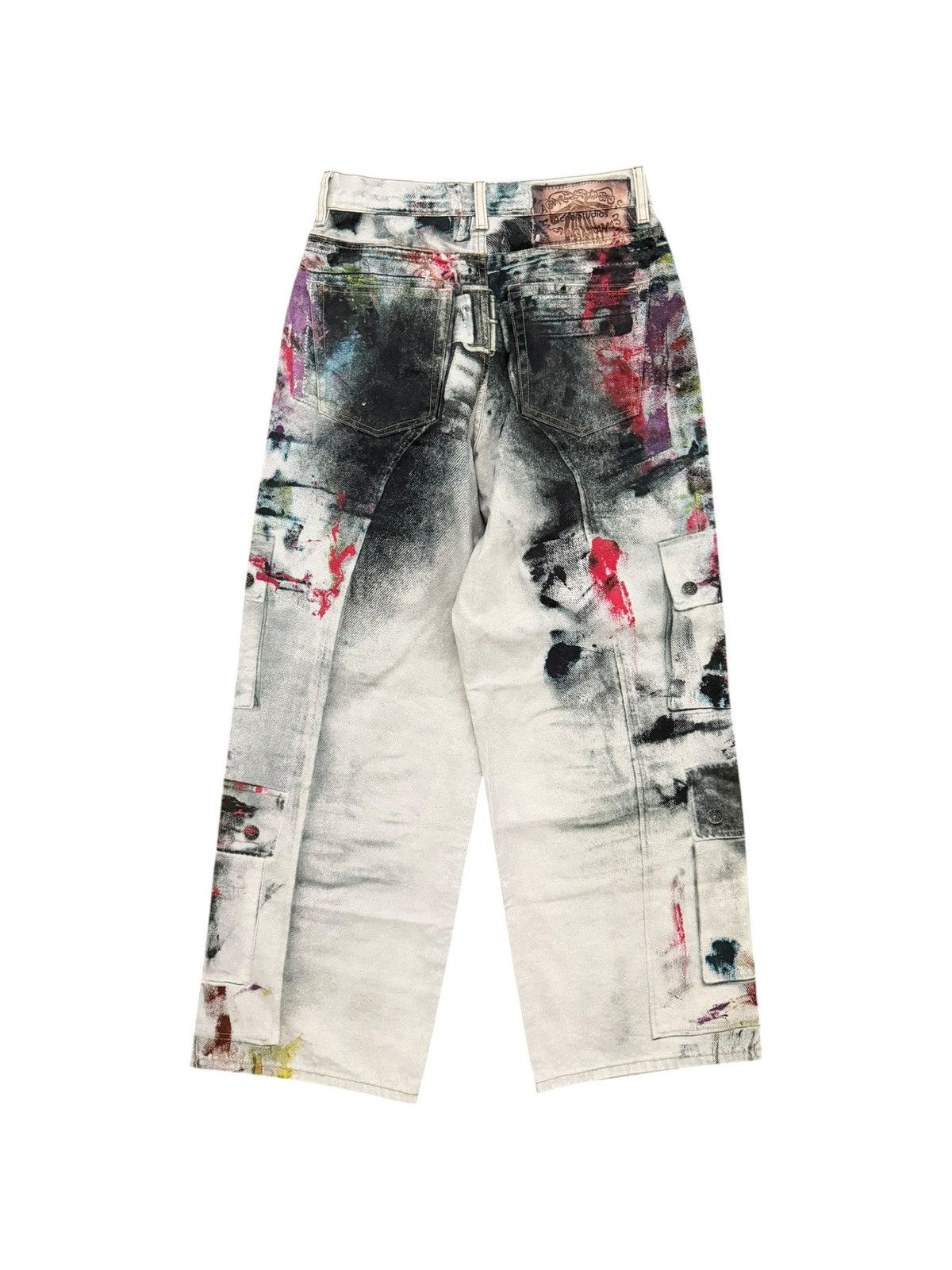 Acne Studios Acne Studios 1981 Trompe L’oeil Painter Loose Fit Jeans Size US 30 / EU 46 - 2 Thumbnail