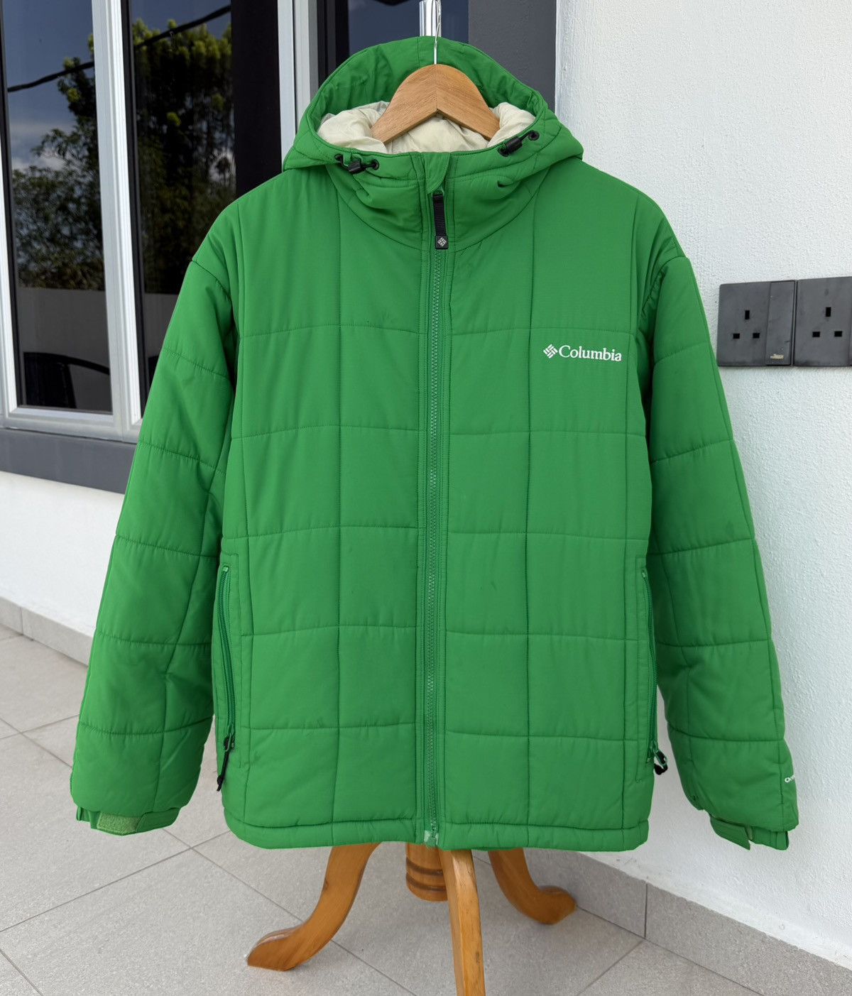 Columbia Columbia Big Logo Mountain Green Outdoor Padded Jacket Size US S / EU 44-46 / 1 - 9 Thumbnail