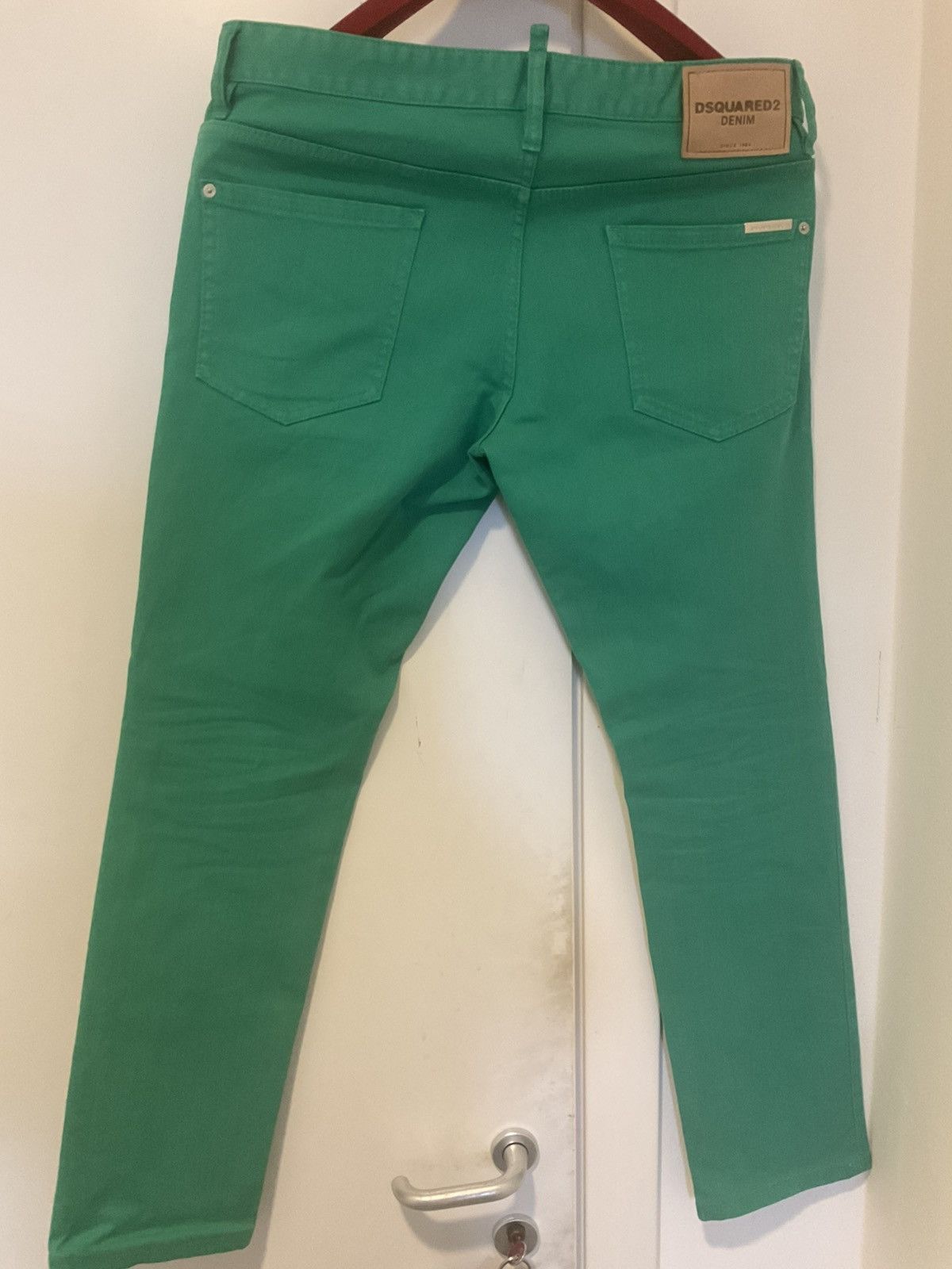 Dsquared2 Dsquared green denim trousers Size US 34 / EU 50 - 2 Thumbnail