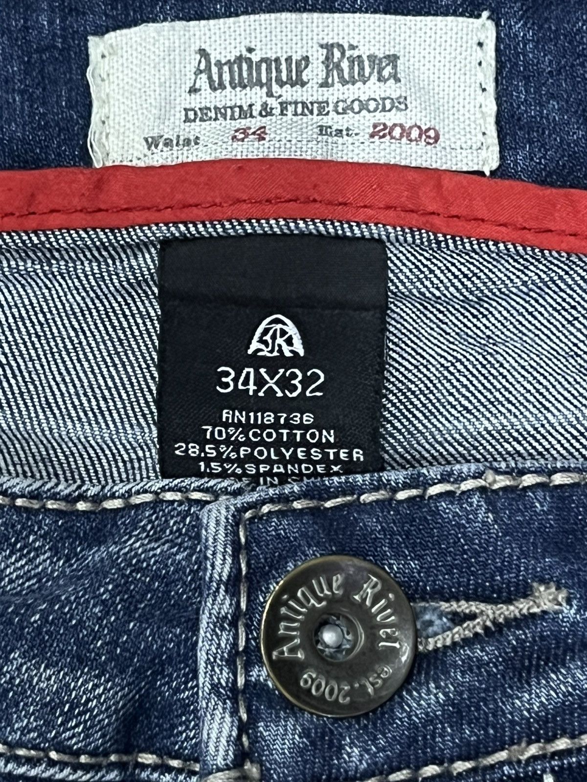 Grailed Antique Rivet C.Heart Style Flare Jeans W34 Y2K Vibe Jeans Size US 34 / EU 50 - 12 Thumbnail