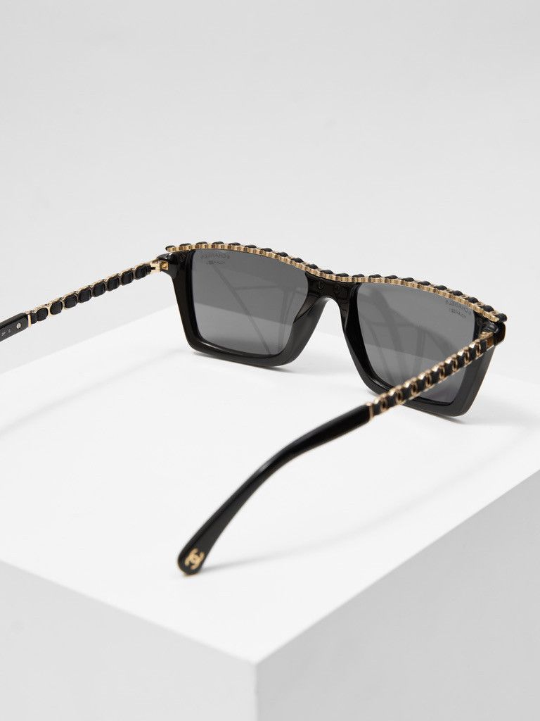 Chanel Chanel 5548-Q Rectangle Sunglasses Size ONE SIZE - 7 Thumbnail