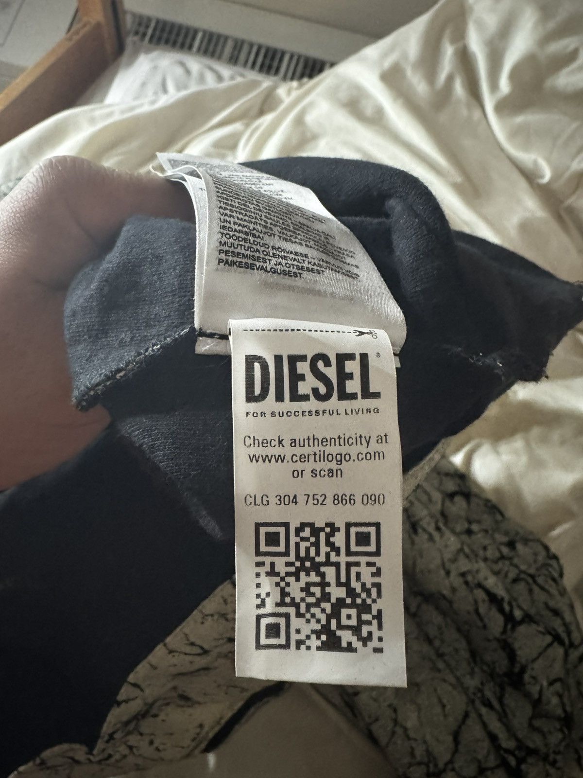 Diesel Diesel Distressed Knit Sweater Size US XXL / EU 58 / 5 - 8 Thumbnail