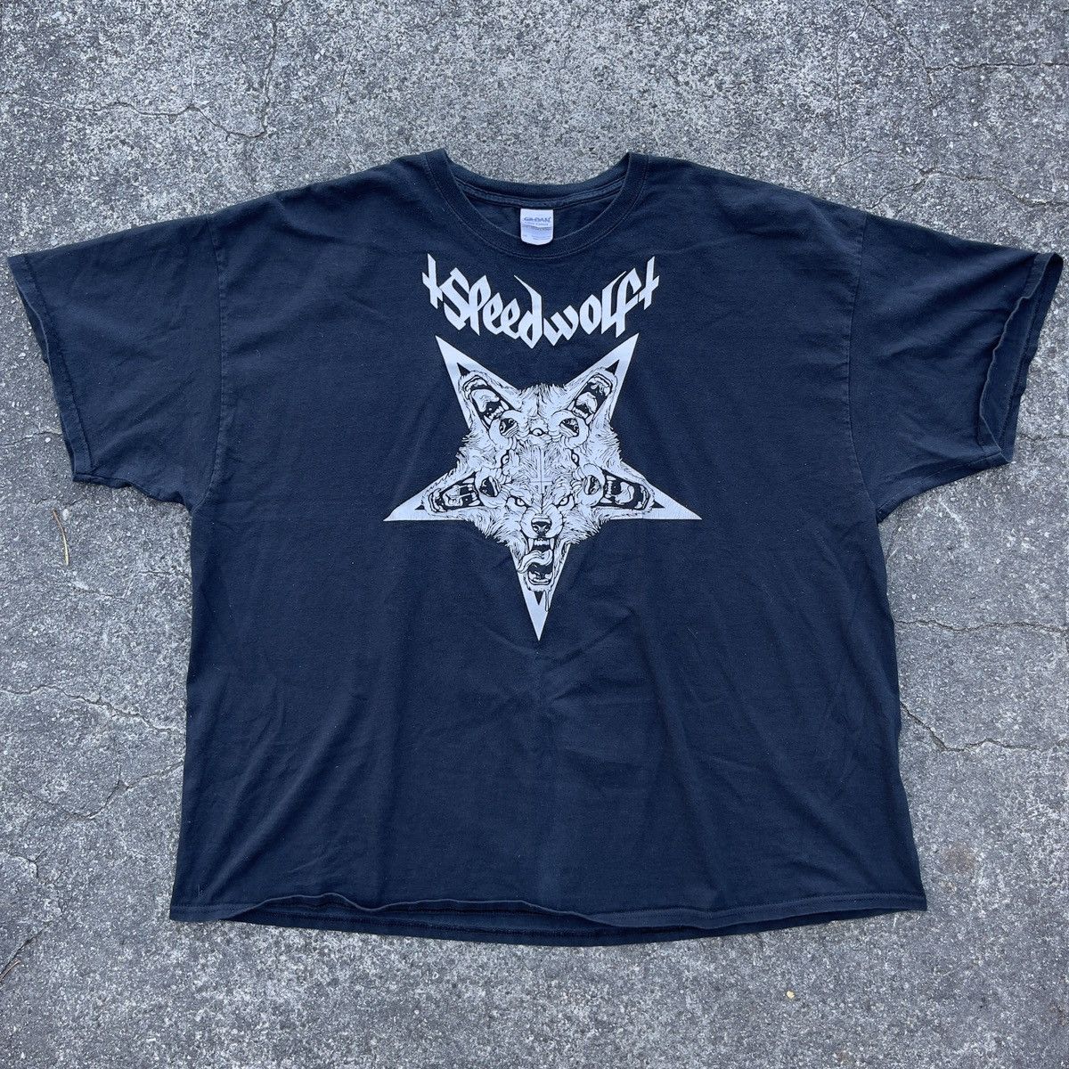 Band Tees × Vintage Vintage SPEEDWOLF Rock Shirt Size US XXL / EU 58 / 5 - 1 Thumbnail