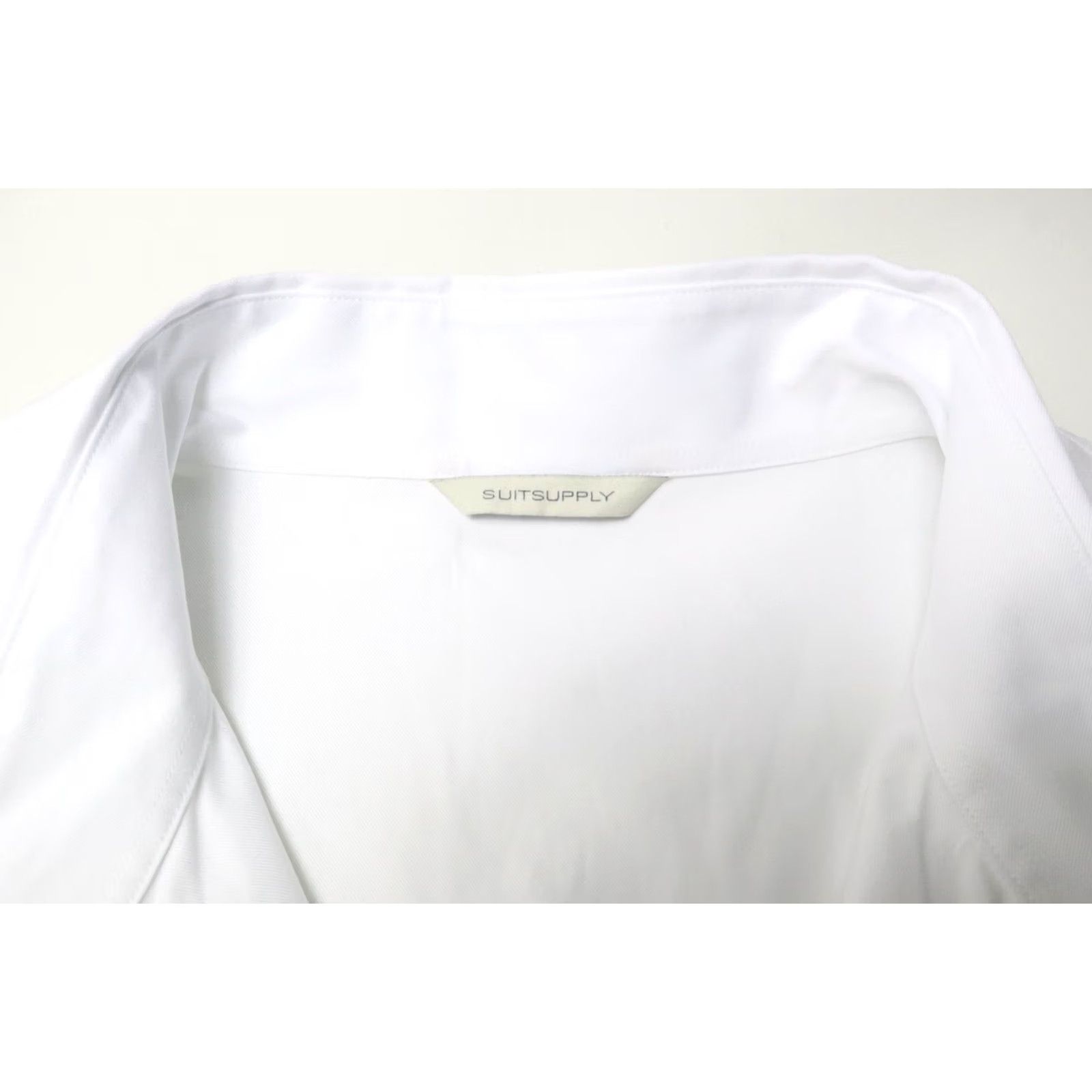 Suitsupply SUITSUPPLY Shirt Men's 3XL-4XL White Button Up Spread Collar Size US XXL / EU 58 / 5 - 7 Thumbnail