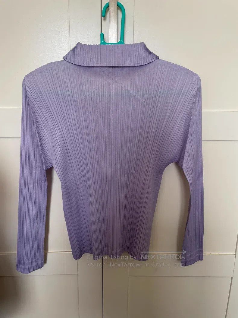 Issey Miyake Issey Miyake Pleated Long Sleeve Size L / US 10 / IT 46 - 4 Thumbnail