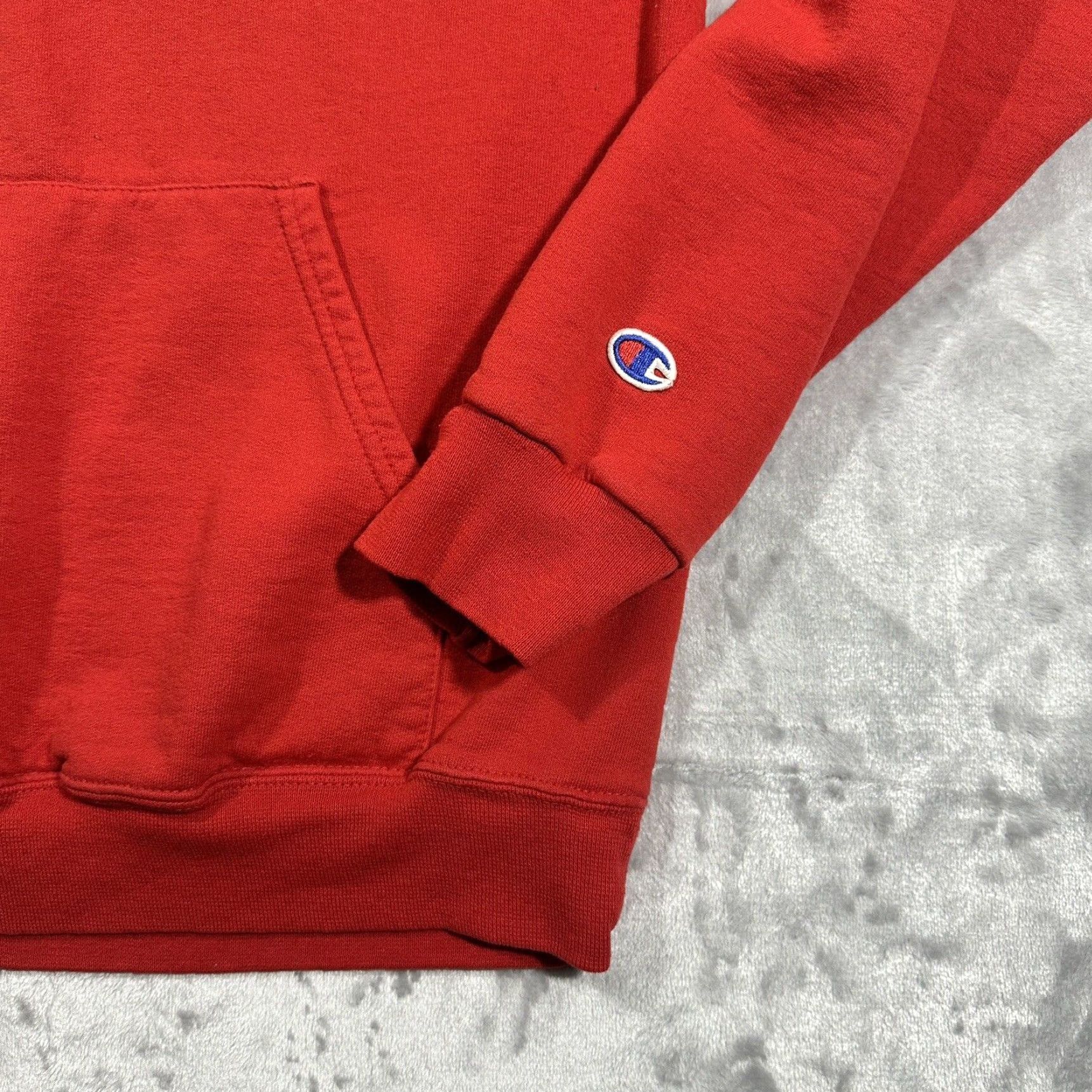 Champion VINTAGE Champion Reverse Weave Sweatshirt Harvard Pockets Small Crew Neck Maroon Cotton Men 90s Sports Pullover Sweatshirt Size US S / EU 44-46 / 1 - 4 Thumbnail