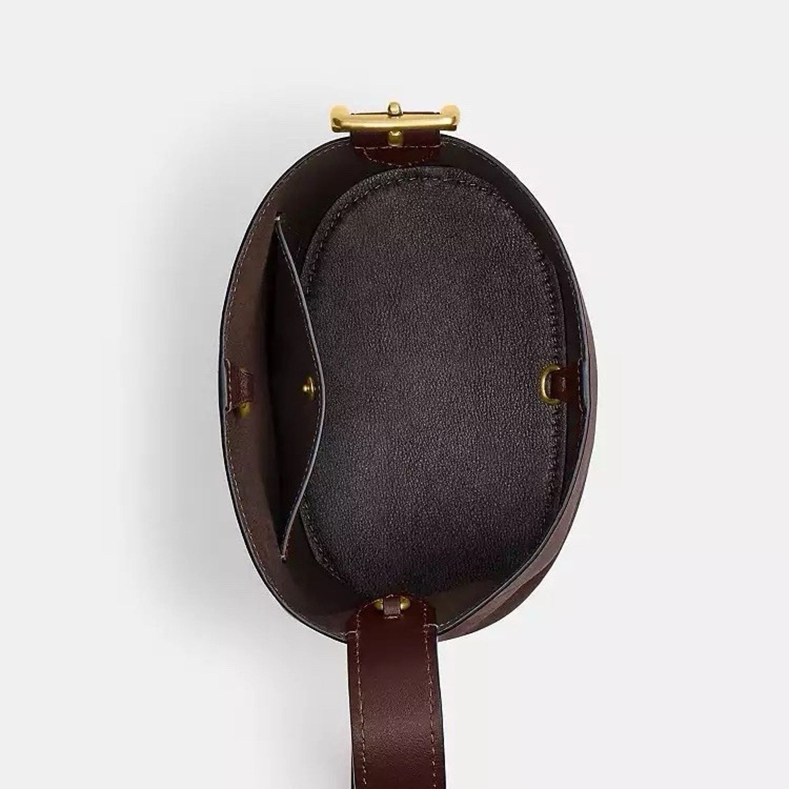 Coach NWT Coach Bleecker Bucket Bag 21 Brass/Maple leather CCX07 Size ONE SIZE - 9 Thumbnail