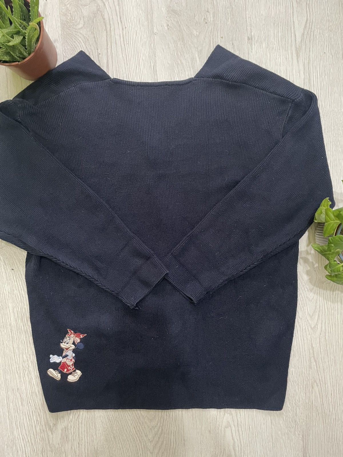 Mickey Mouse Donaldson Vintage Mickey and Minnie Mouse Cardigan Size L / US 10 / IT 46 - 4 Thumbnail