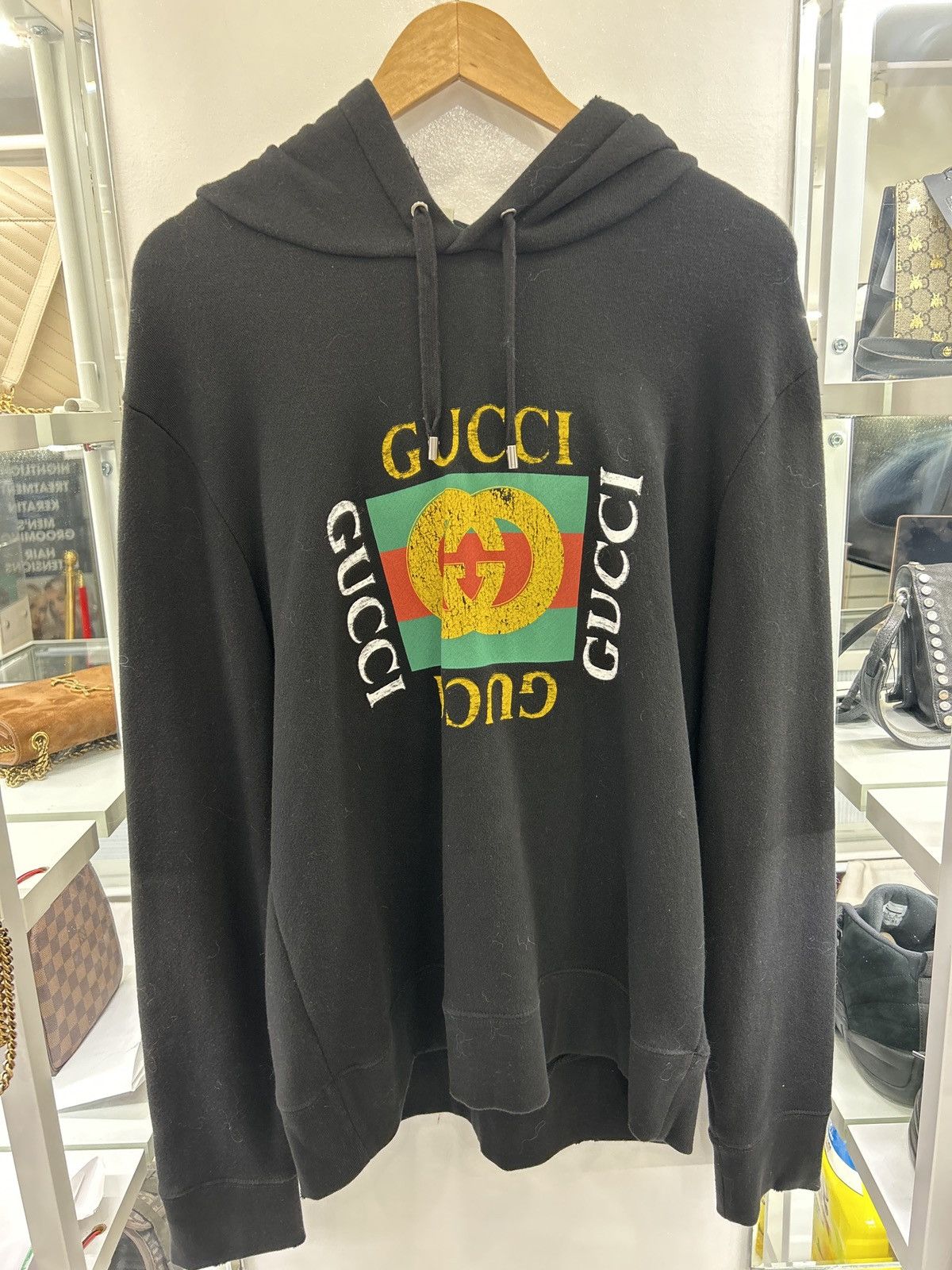 Gucci Gucci Oversize Sweatshirt with Gucci Logo | Grailed