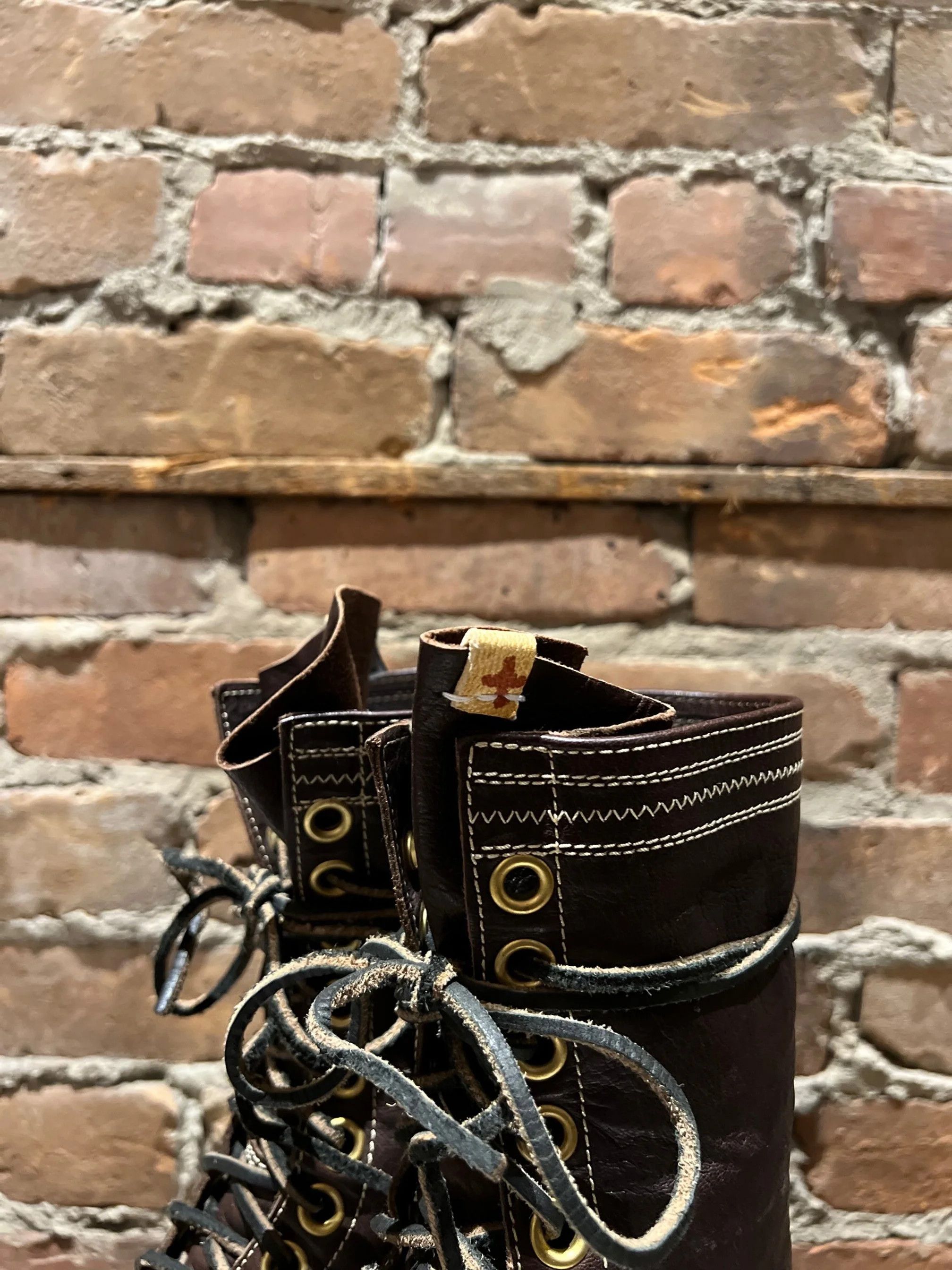 Visvim Visvim Decoy Duck Boot Alu-Folk – Blue/Brown – Size US 8 Size US 8 / EU 41 - 3 Thumbnail
