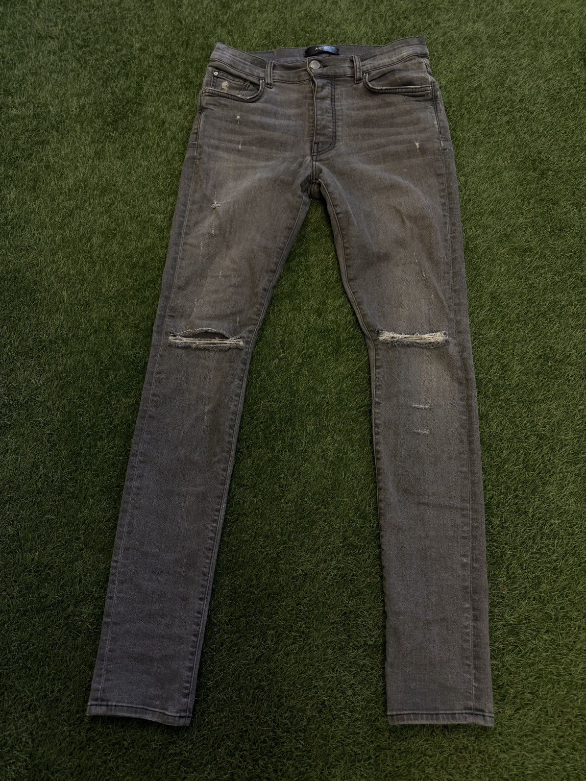 Amiri Amiri Jeans Grey Casual Pants Size 30 Clean 🧼 Size US 30 / EU 46 - 1 Thumbnail
