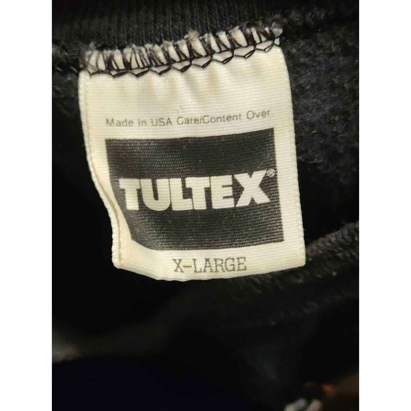 Tultex VINTAGE Harleys Davidson Sweatshirt Black Crewneck 90s XL Men Logo Crewneck Sweatshirt Black 90s XL Mens Size US XL / EU 56 / 4 - 3 Thumbnail
