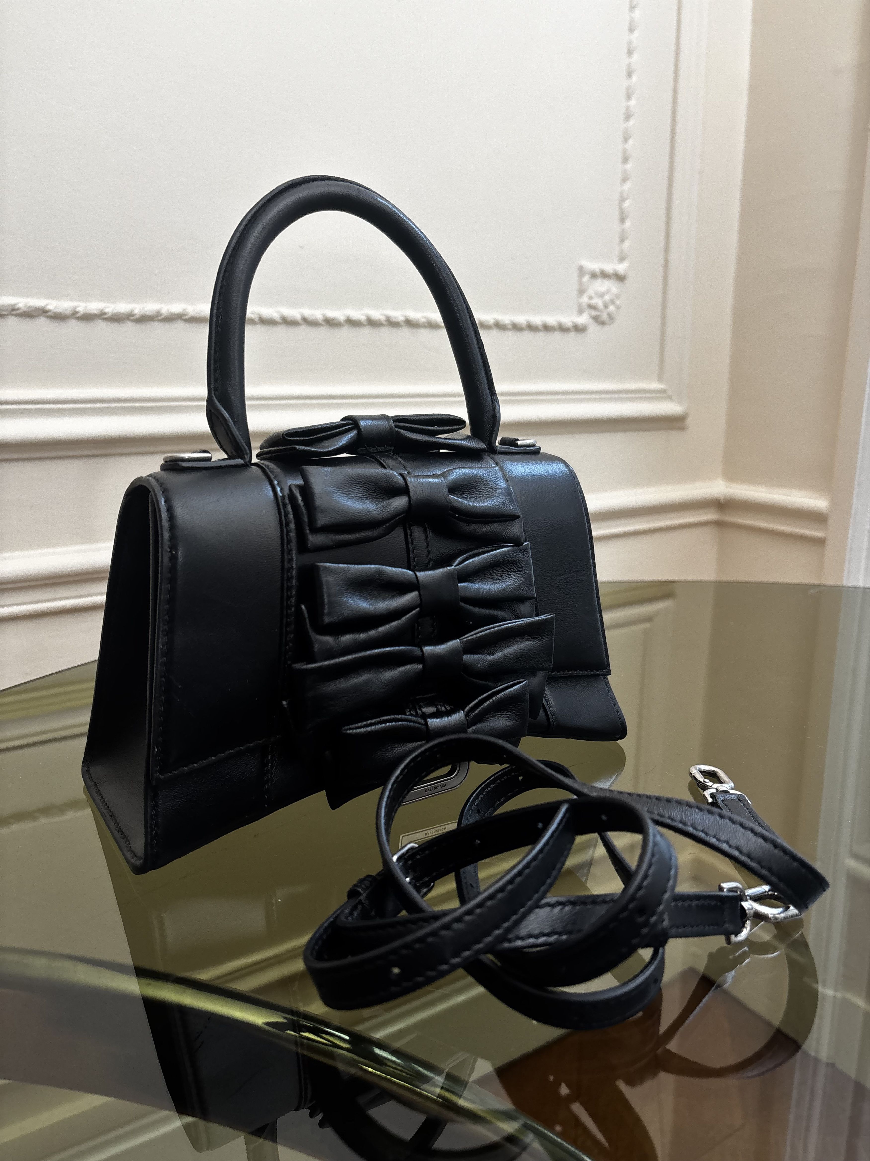 Balenciaga Balenciaga Hourglass S Bow - Bag Ultra Rare Size ONE SIZE - 15 Thumbnail