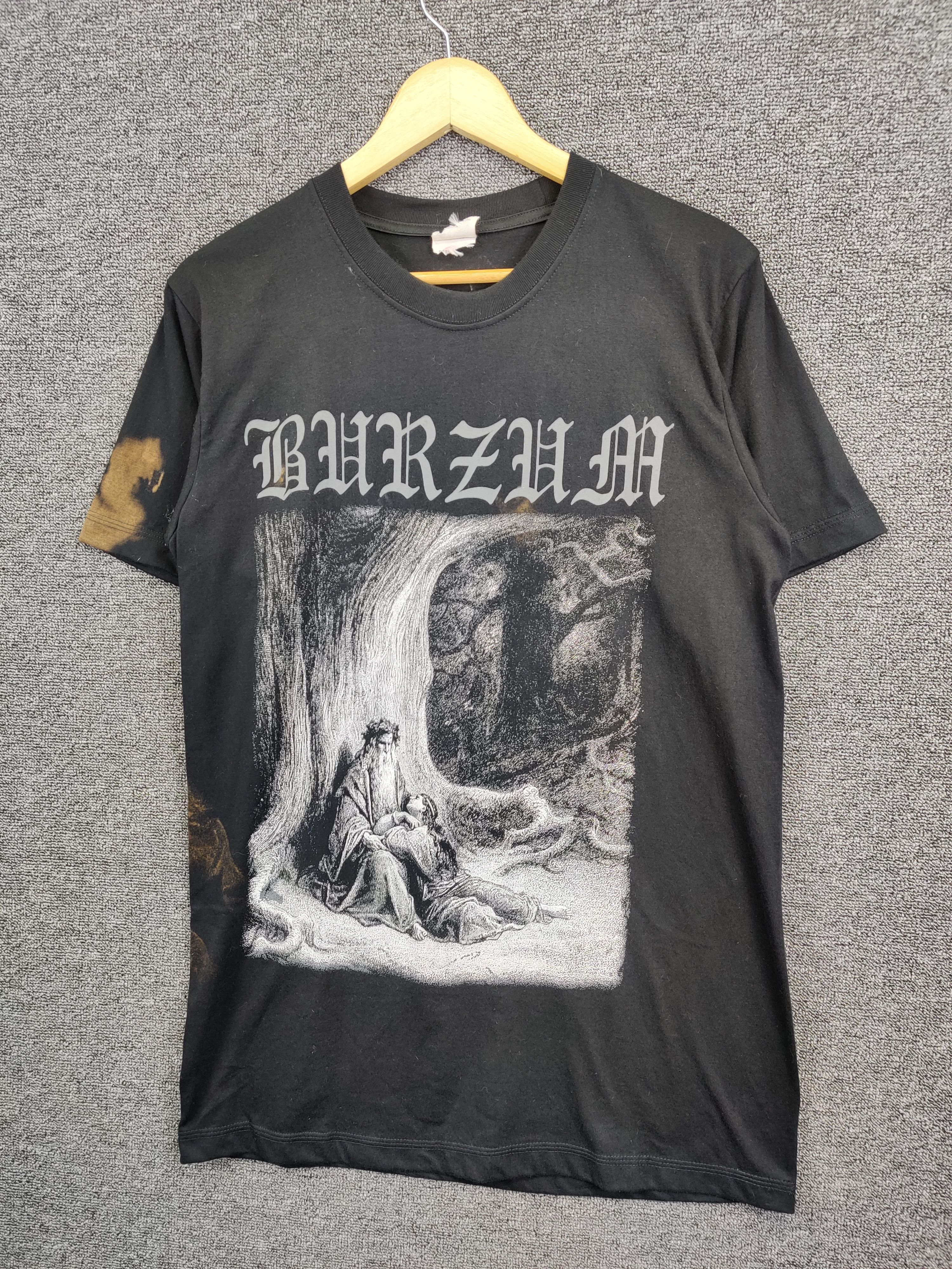 Band Tees Burzum Hvyis Lyset Tar Oss Metal Band Tee Tshirt Size US M / EU 48-50 / 2 - 2 Thumbnail