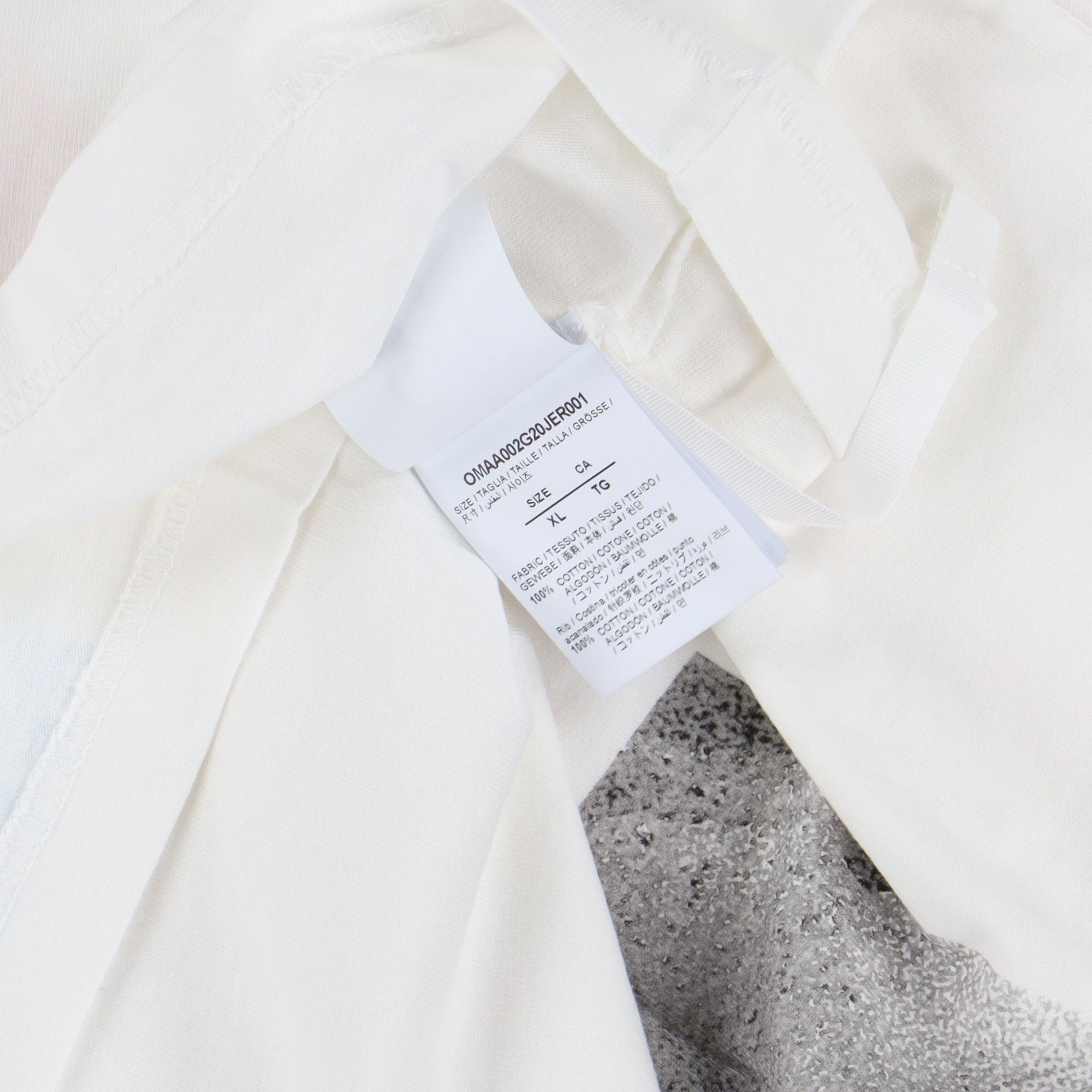 Off-White White Girl Photocopy Oversized T-Shirt Size US XL / EU 56 / 4 - 5 Thumbnail