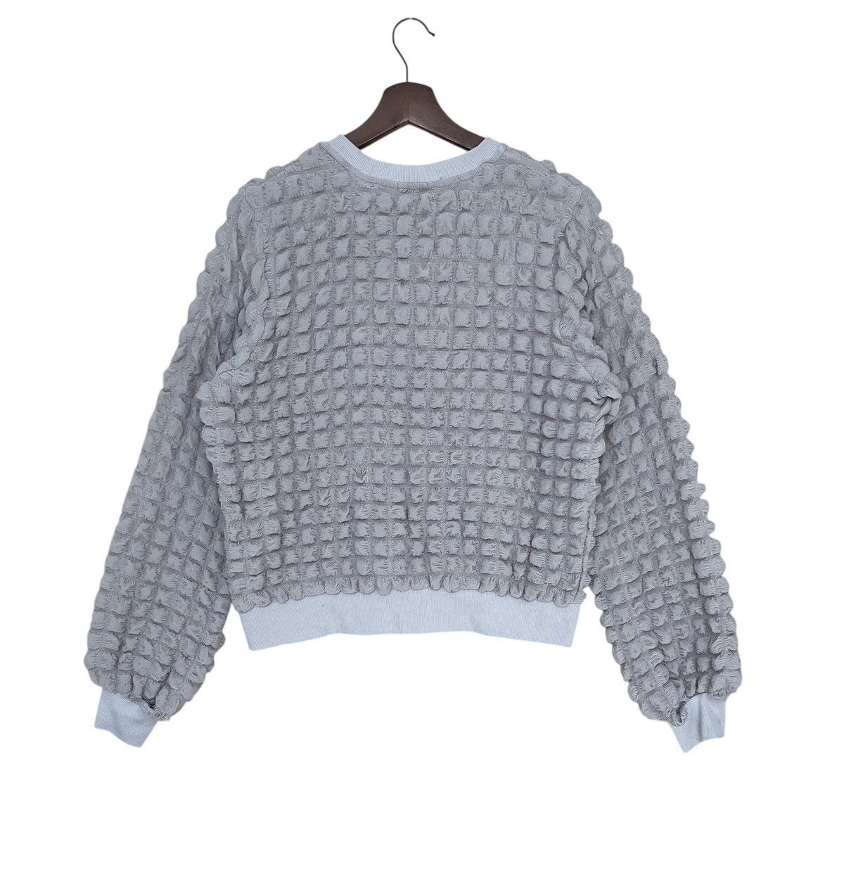 Japanese Brand × Vintage Vintage Japanese Brand Colza Fur Bubble Sweatshirt 2000s Size US M / EU 48-50 / 2 - 2 Thumbnail
