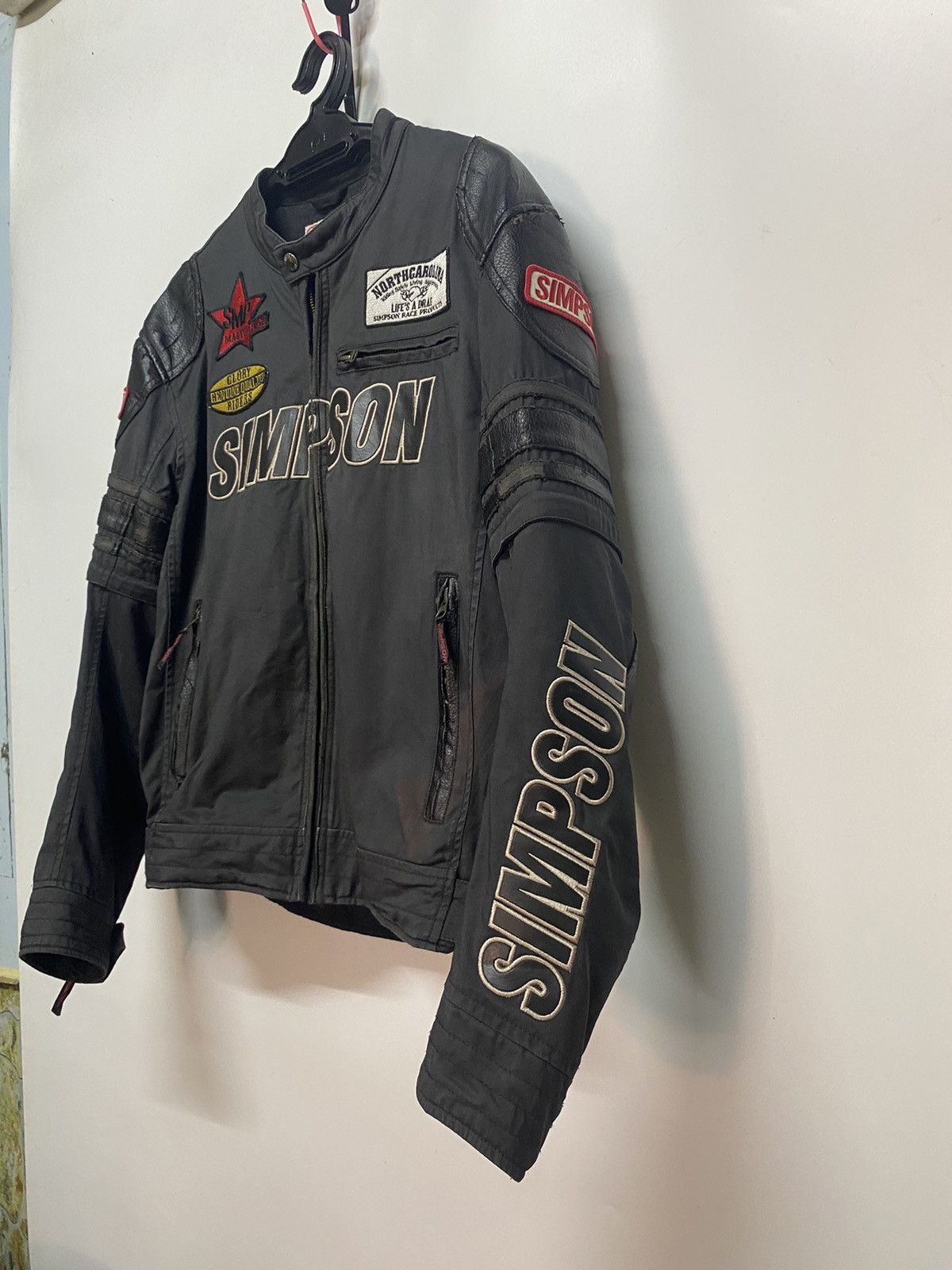 The Simpsons SIMPSON Motorcycle Riders Racer Jacket Patches Size US L / EU 52-54 / 3 - 3 Thumbnail