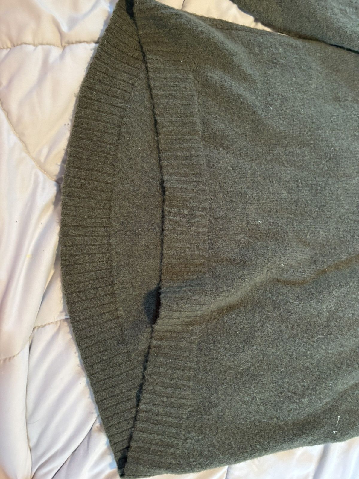 J.Crew J. Crew Green Turtleneck Sweater Size S / US 4 / IT 40 - 5 Thumbnail