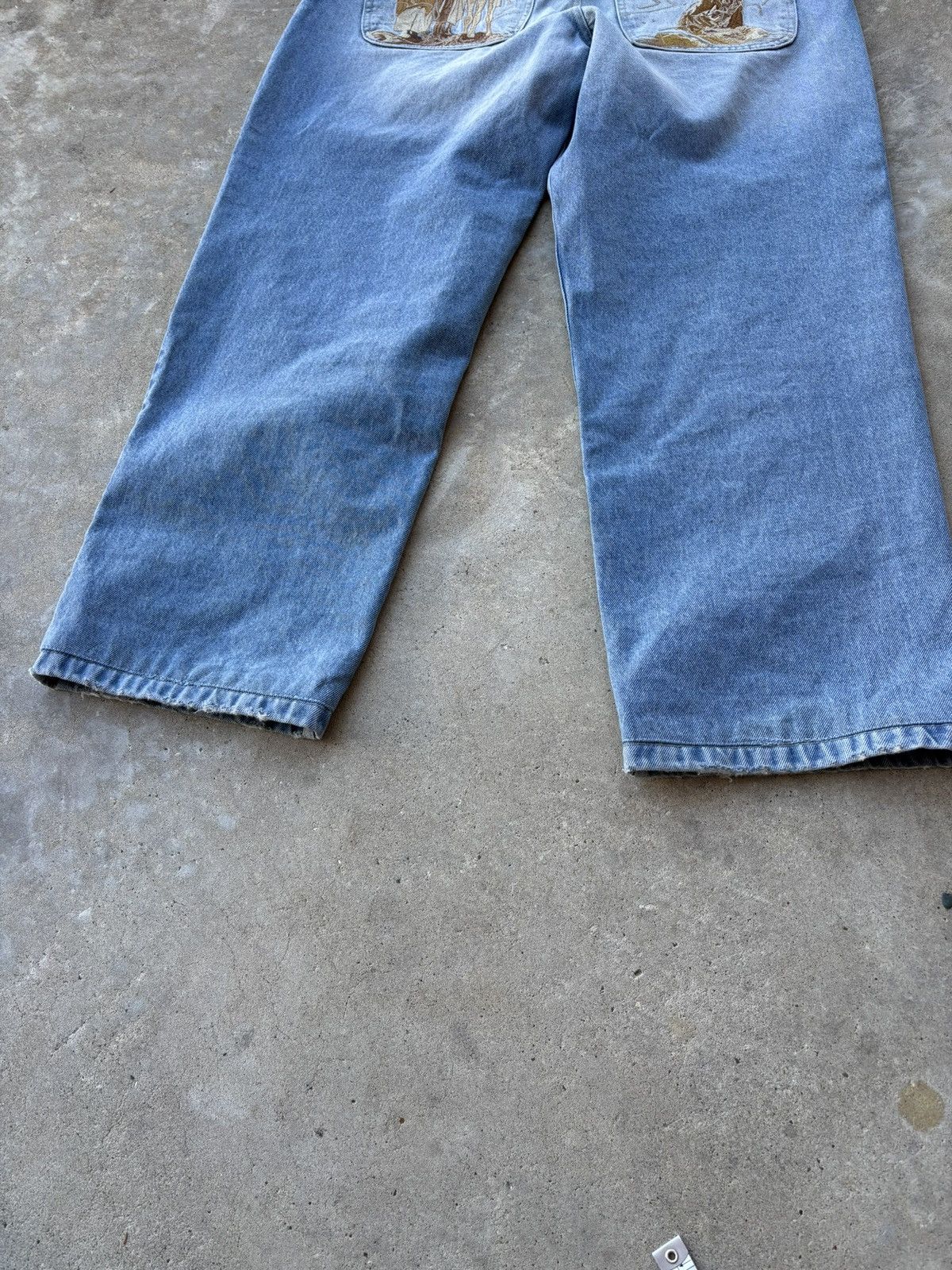 Derschutze Dershutze yasmin v3 Light Blue Baggy Denim Size US 32 / EU 48 - 10 Thumbnail