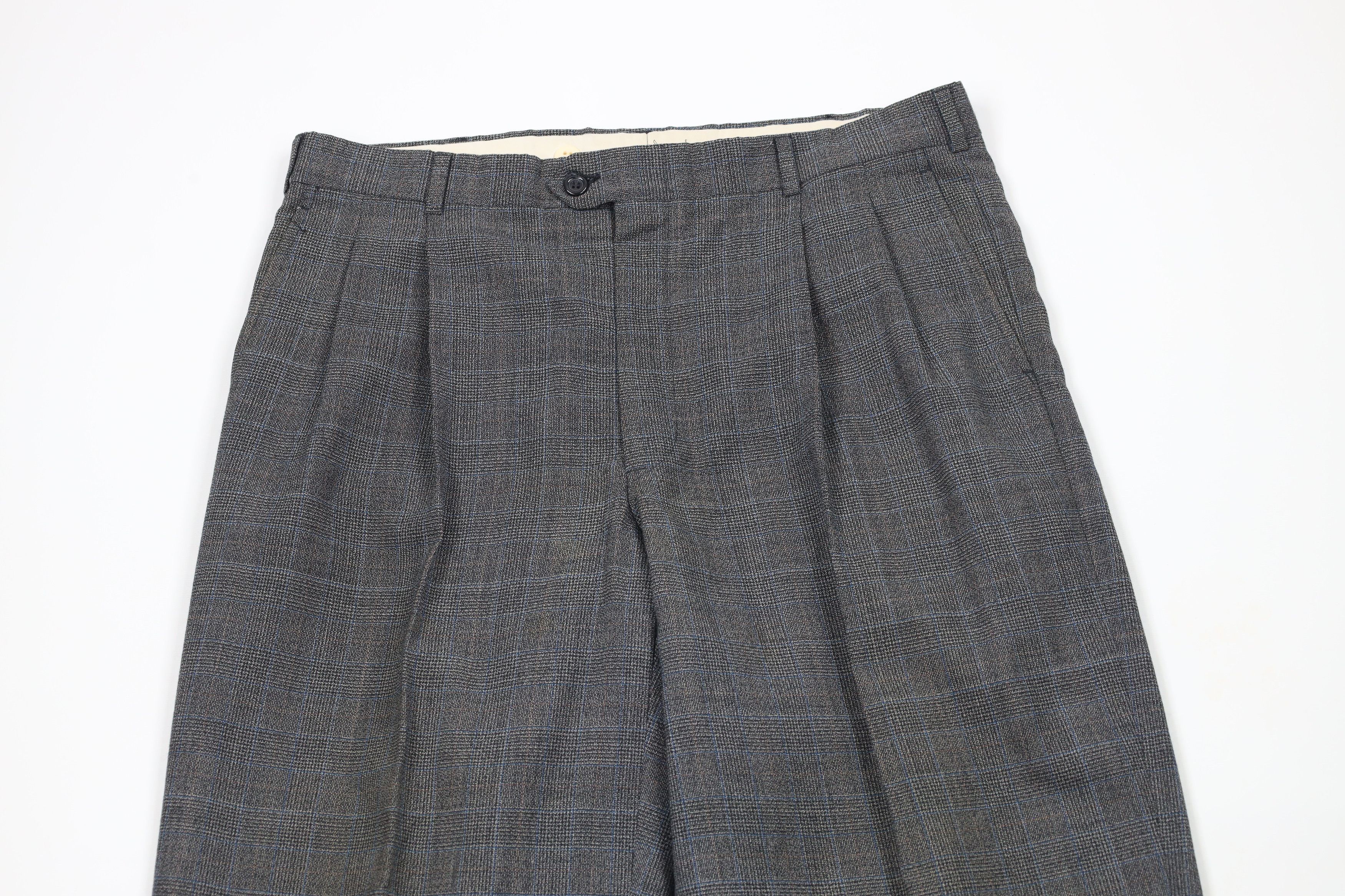 Vintage Vintage 90s Streetwear Cuffed Wide Leg Chino Pants USA Size US 34 / EU 50 - 2 Thumbnail