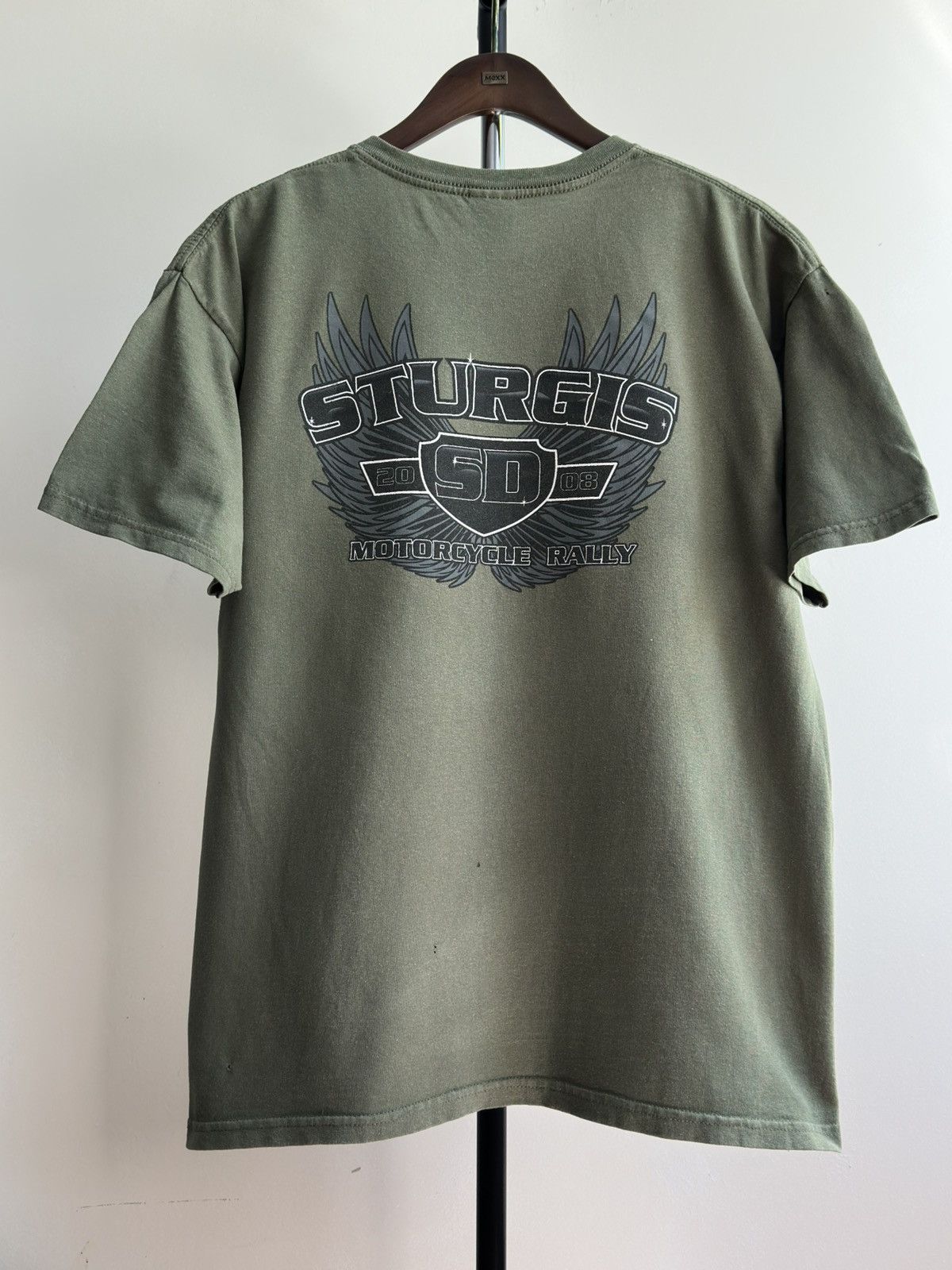 Vintage Vintage Sturgis 68th Annual Motorcycle Rally 2008 Tee Size US L / EU 52-54 / 3 - 2 Thumbnail