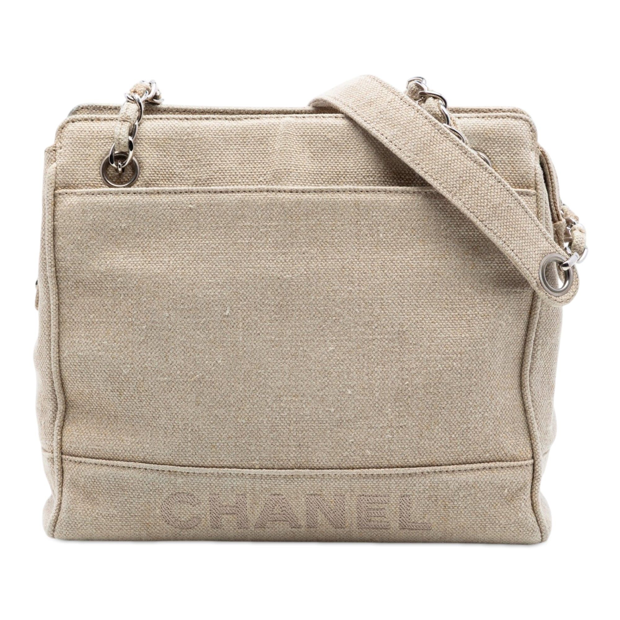 Chanel Petite Canvas Shopping Tote Size ONE SIZE - 1 Thumbnail