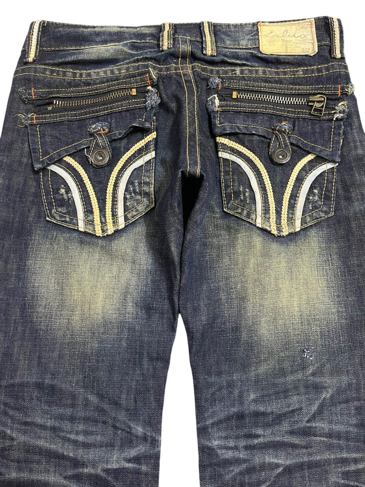 Japanese Brand Vintage Japanese Brand Mud Wash Style Baggy Jeans Size US 32 / EU 48 - 4 Thumbnail