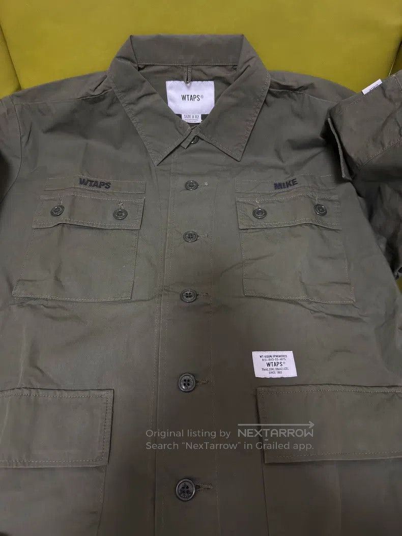 Wtaps Wtaps Four-Pocket Military Green Jacket Size US M / EU 48-50 / 2 - 4 Thumbnail