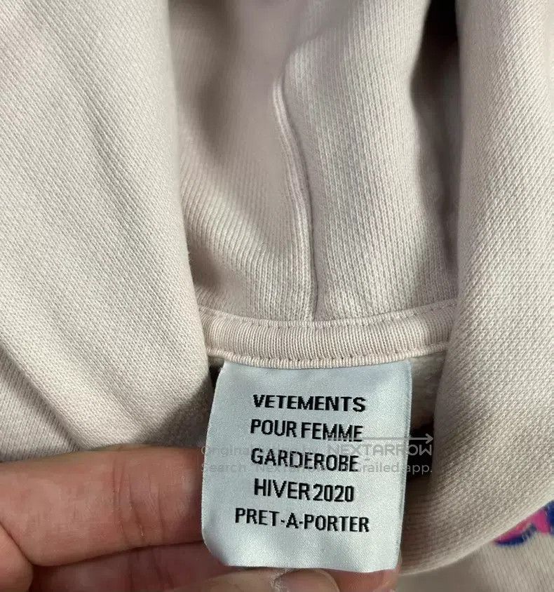 Vetements VETEMENTS Glitter Hoodie Sweatshirt Size US M / EU 48-50 / 2 - 4 Thumbnail